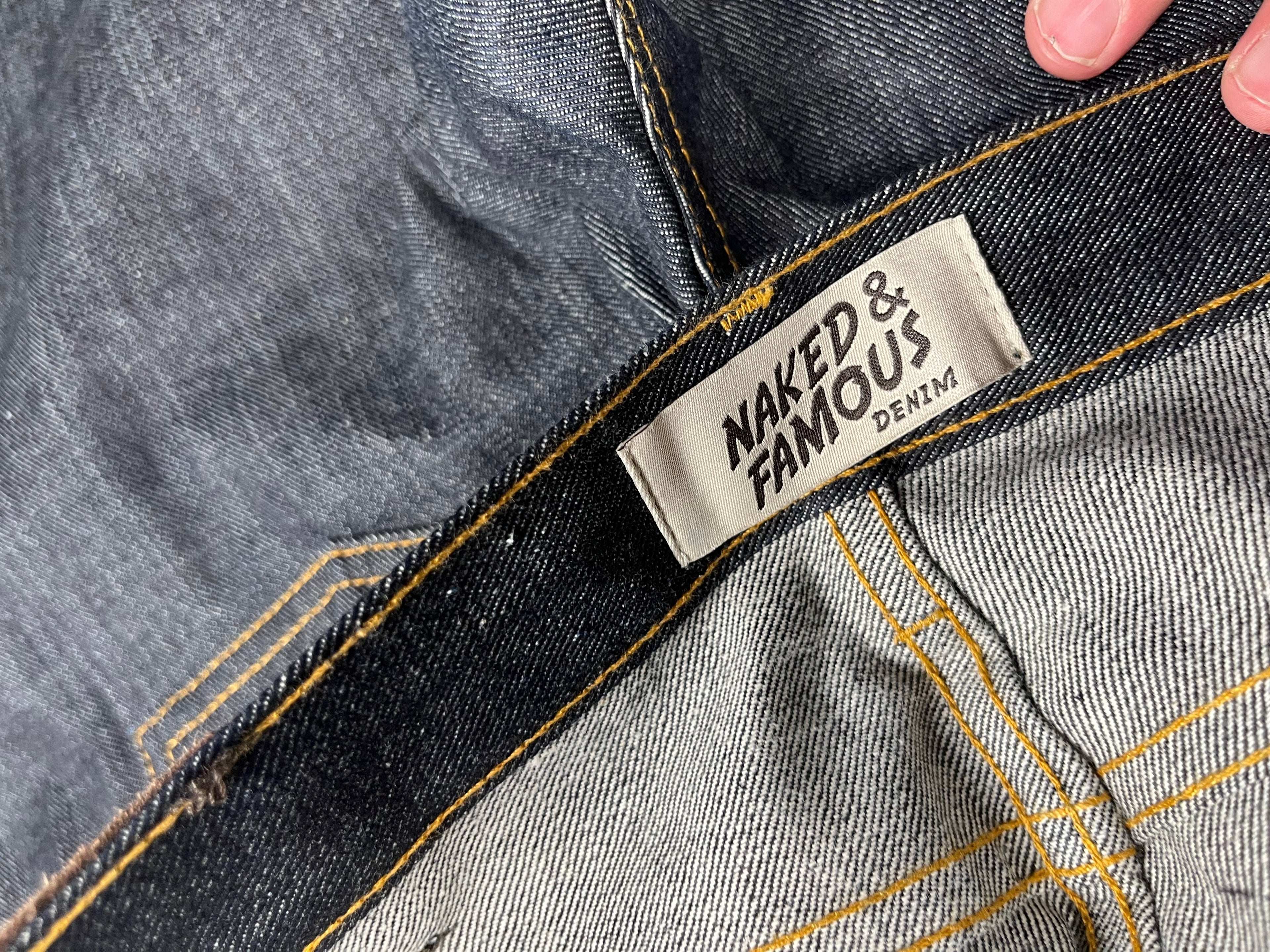 Naked & Famous Left Hand Twill Selvedge Denim Jeans