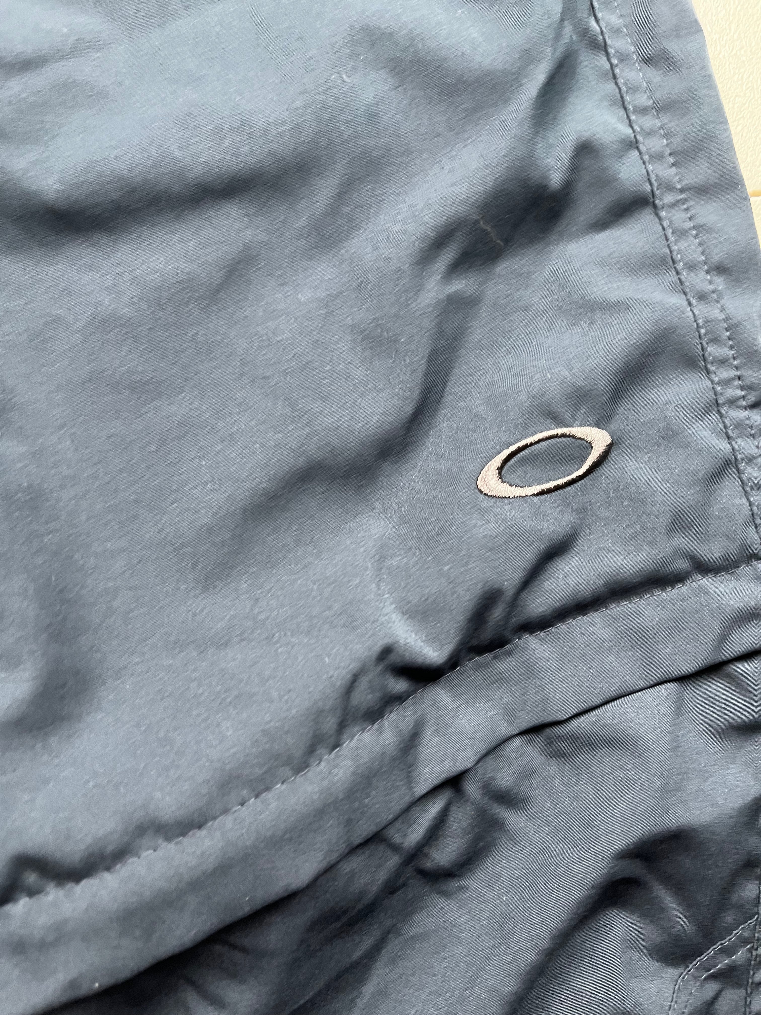 Oakley Navy Blue Cargo Hiking Pants Built In Belt