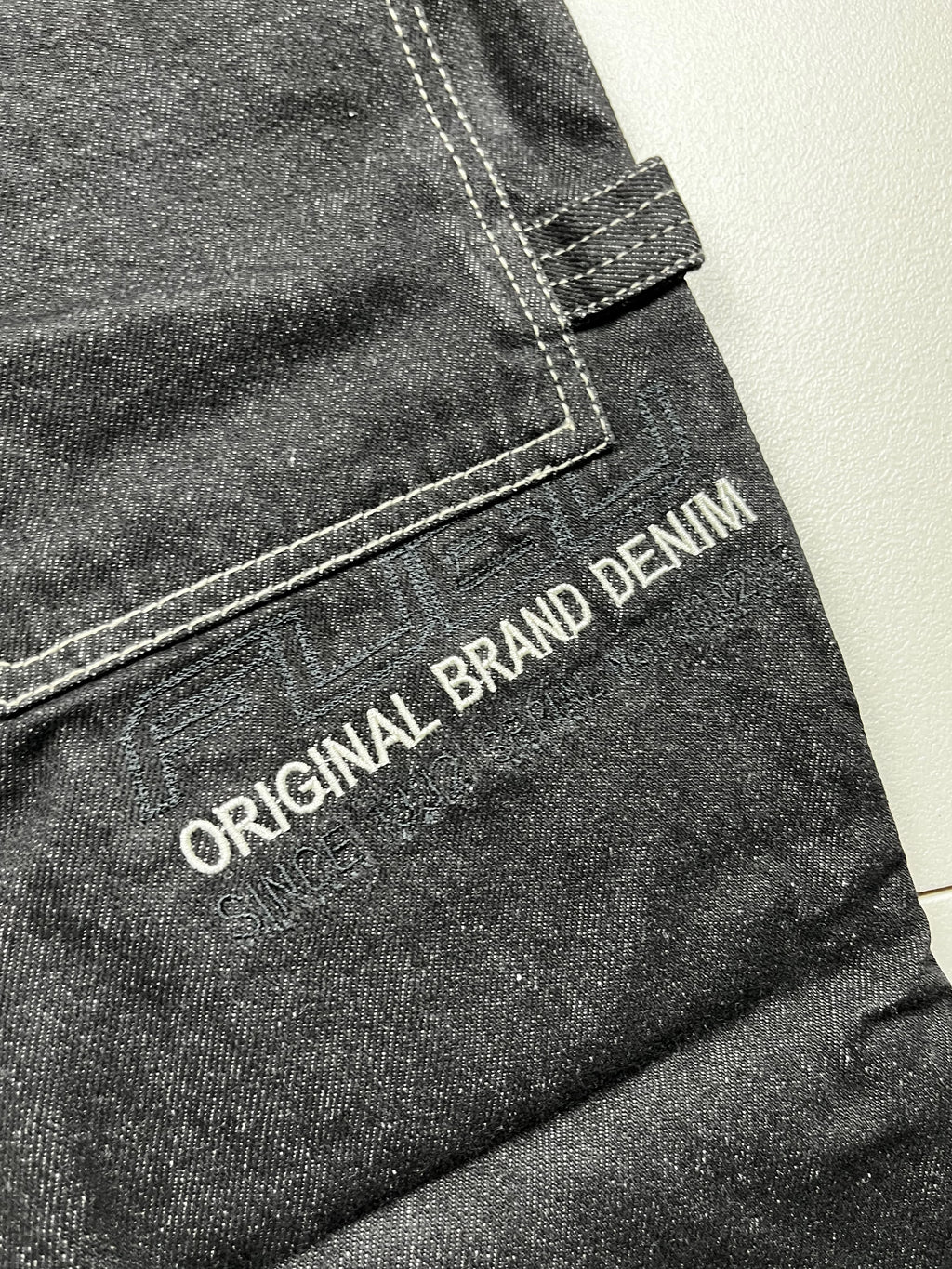 New with Tags FUBU Heritage Black Baggy Carpenter Jeans