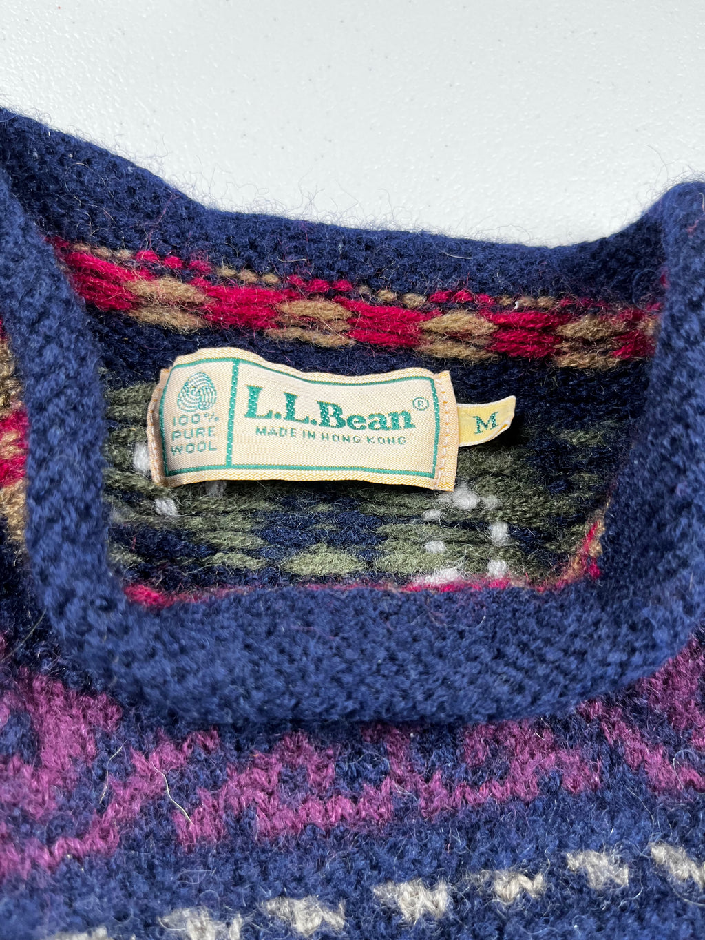 Vintage L.L.Bean Wool Sweater