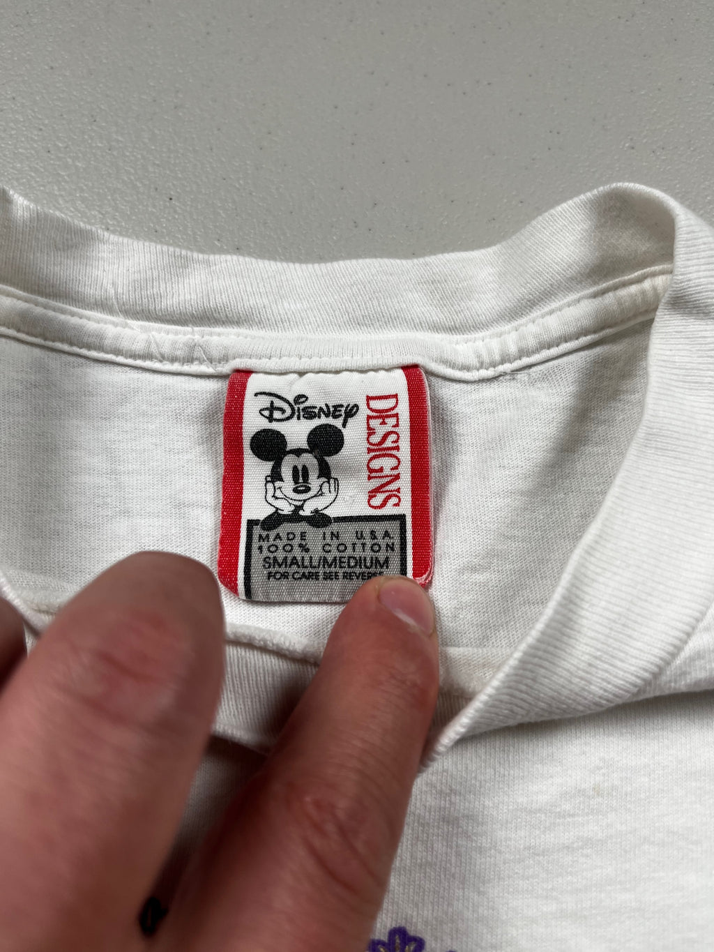 Vintage Disney Mickey Mouse Castle Tee