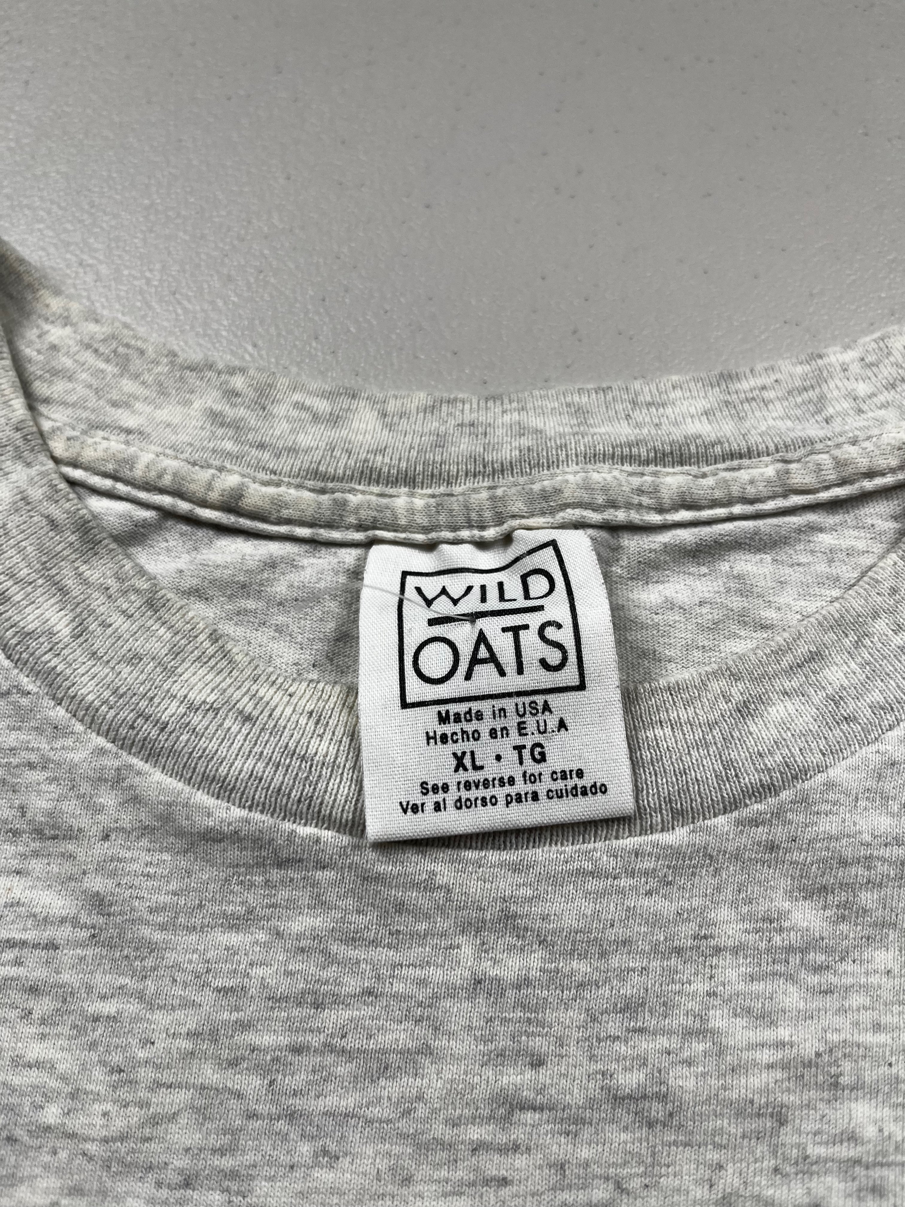 Vintage 1990s Wild Oats Gray Heather T-Shirt