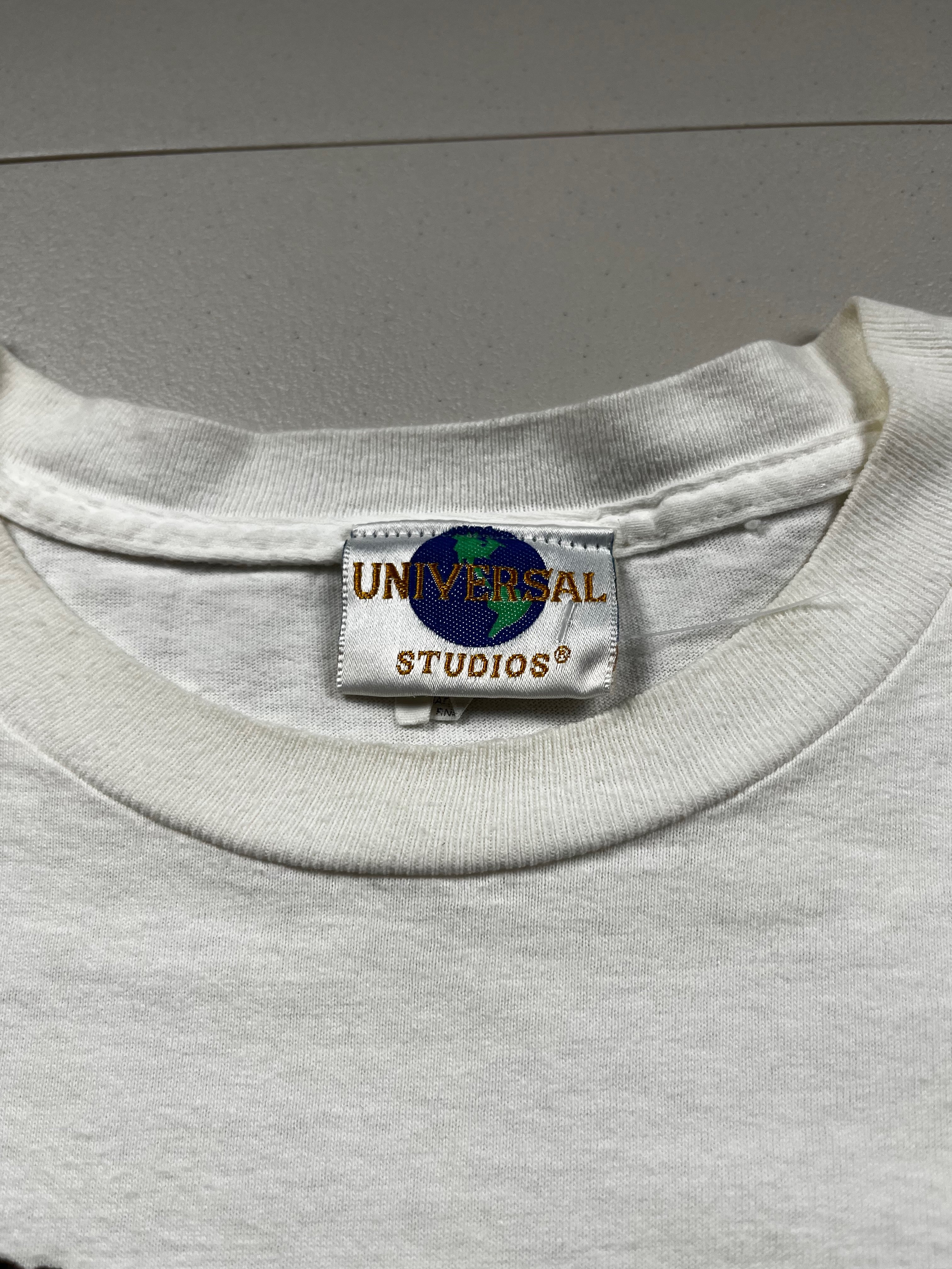 Vintage 1995 Universal Studios Hollywood Graphic T-Shirt (Out of This World)