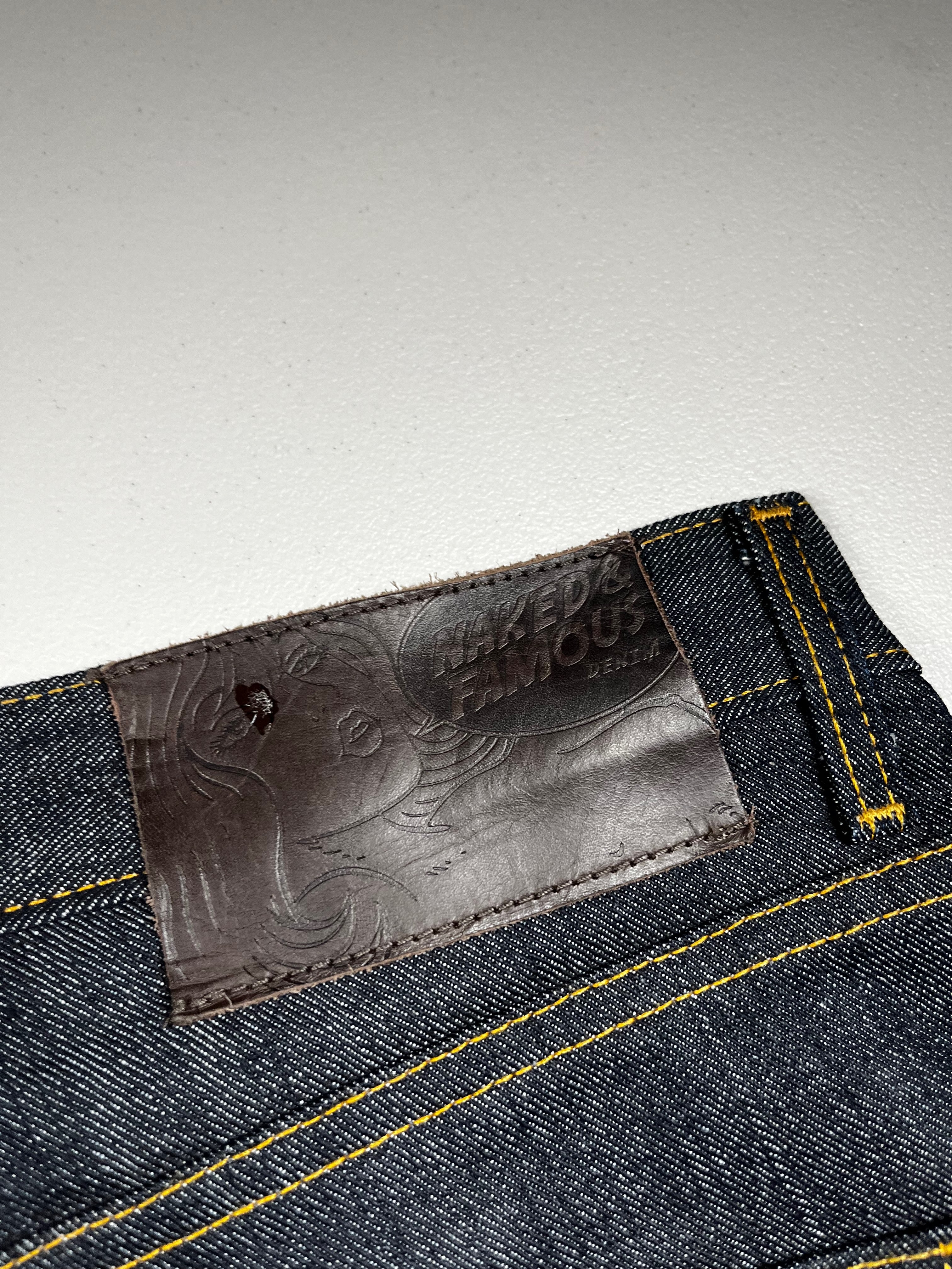 Naked & Famous Left Hand Twill Selvedge Denim Jeans
