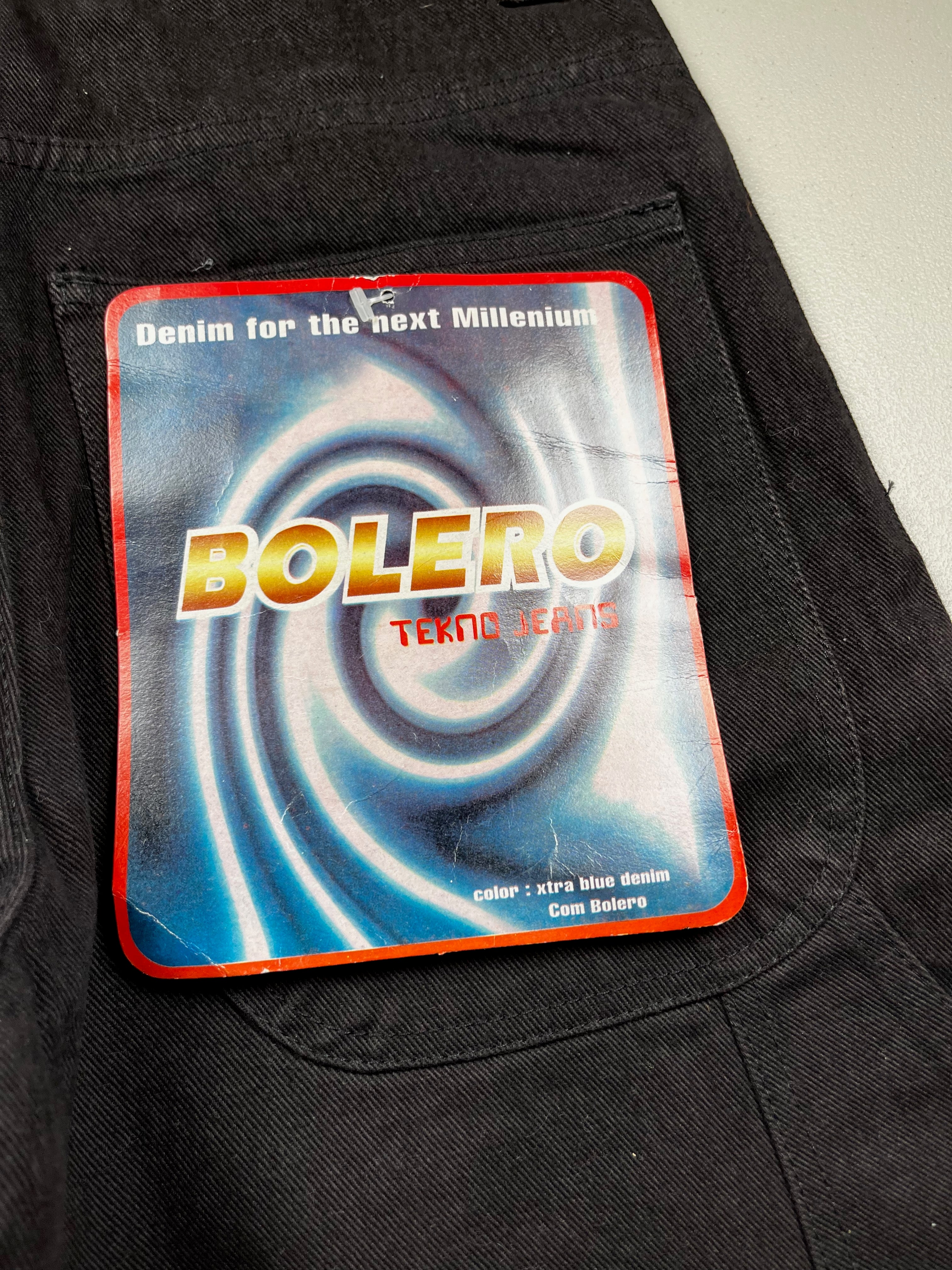 Deadstock Vintage Bolero Tekno Baggy Wide Leg Jeans