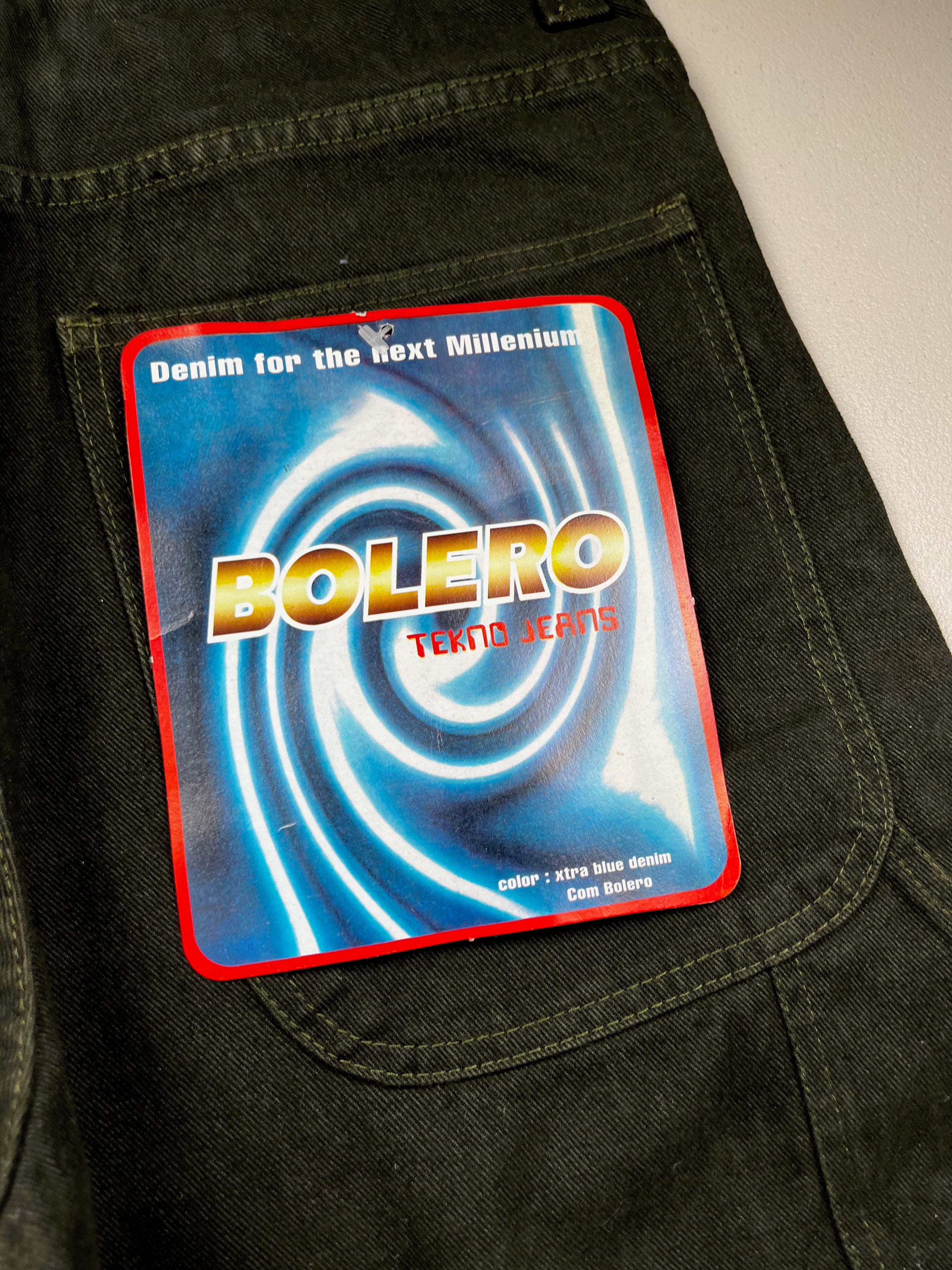 Vintage Bolero Tekno Black Denim Carpenter Jeans NWT