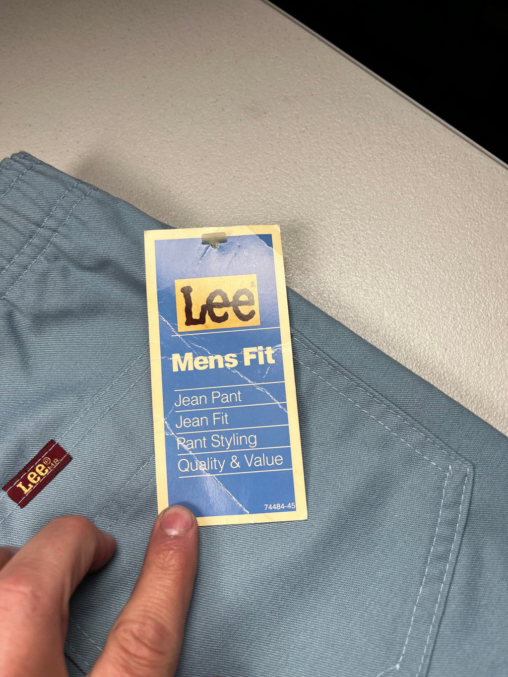 Vintage 1970s Deadstock Lee Chetopa Twill Work Pants