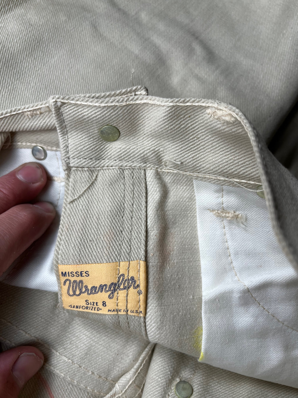 1960s Vintage Wrangler Misses Jamaica Shorts