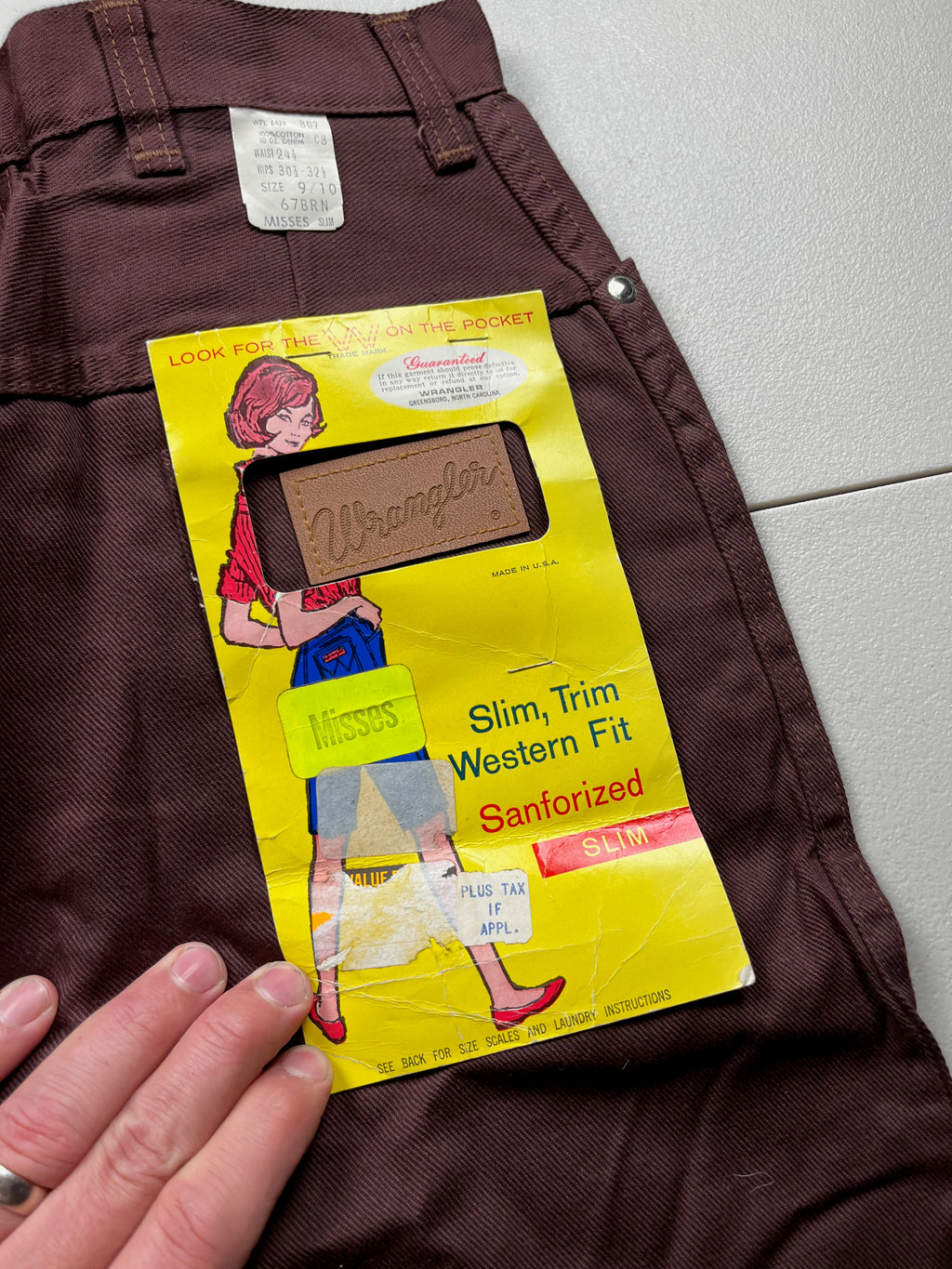 Deadstock 1970s Vintage Wrangler Misses Jamaica Shorts