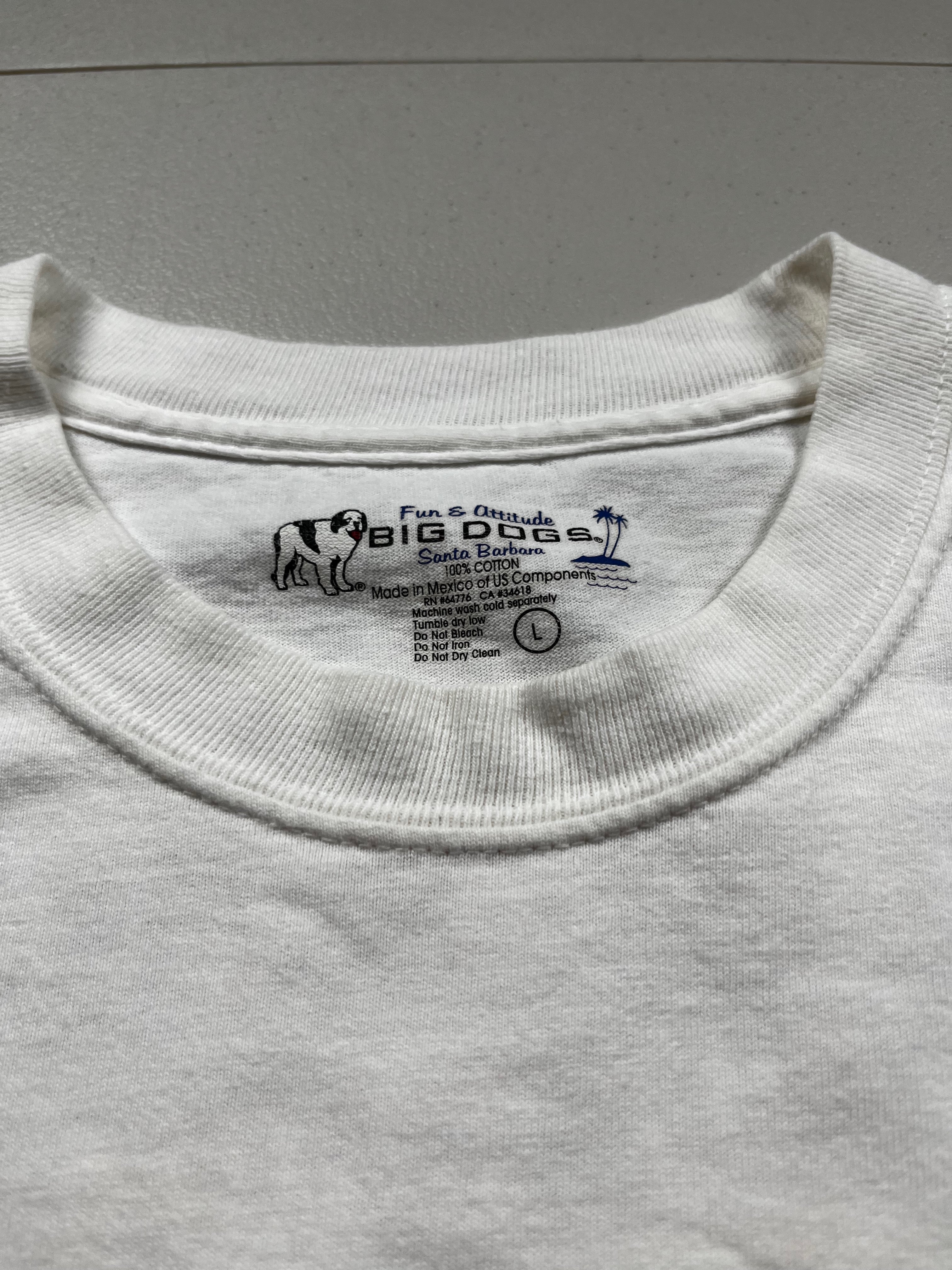 Vintage Big Dogs Fix Stupid Graphic Shirt