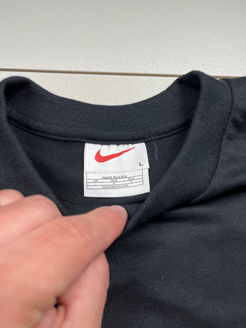 Vintage 80s Nike Bootleg Pocket T-Shirt