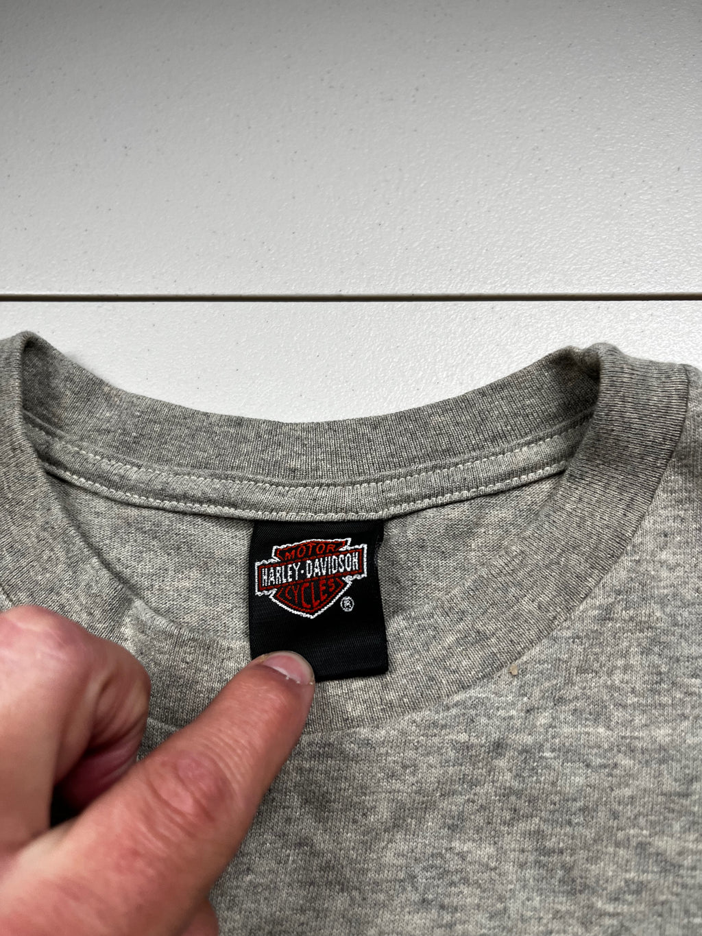 Vintage Harley-Davidson Motorcycles Est 1903 T-Shirt Grey