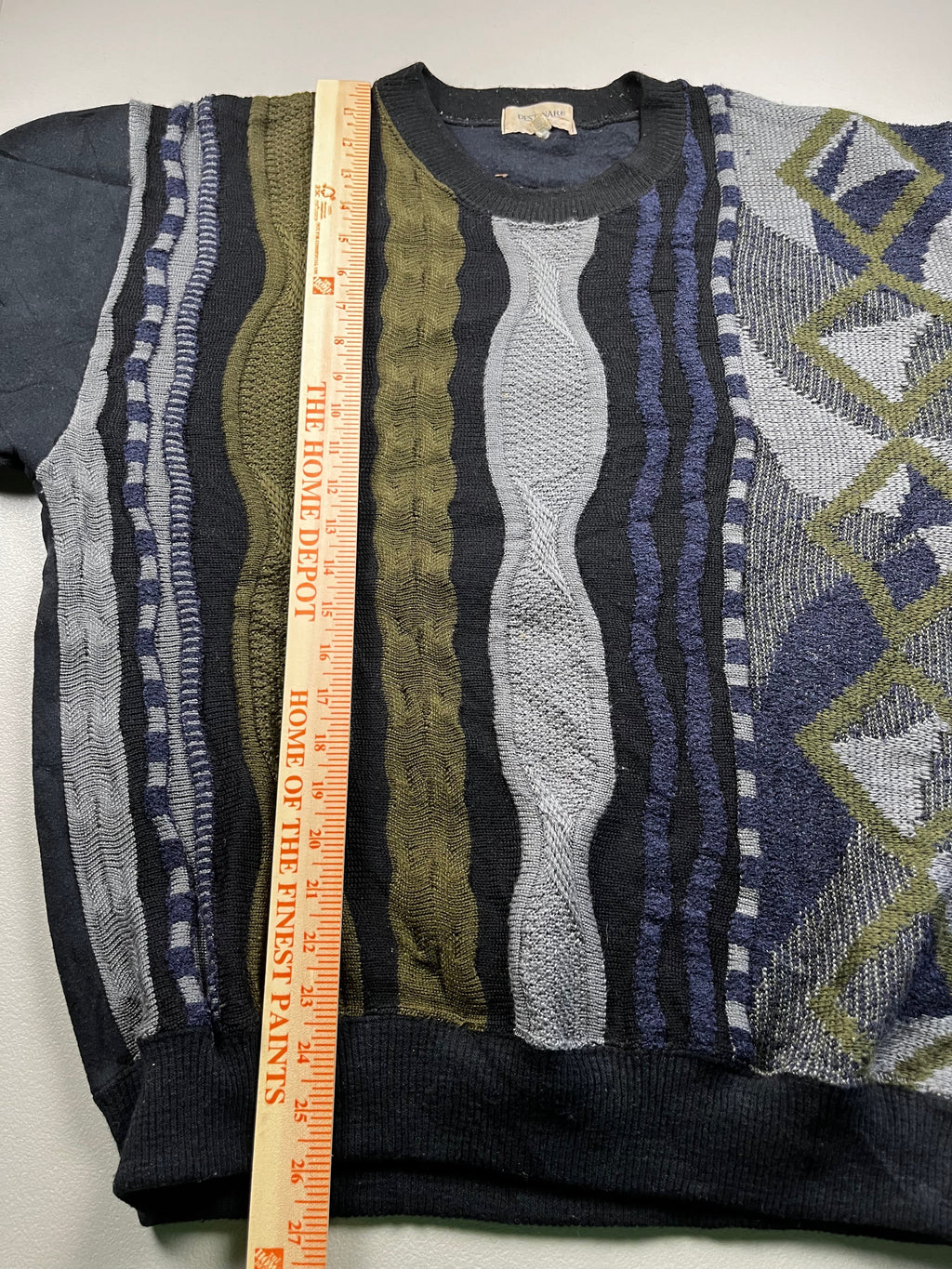 Vintage Destinare 90s-style Knit Pullover Sweater