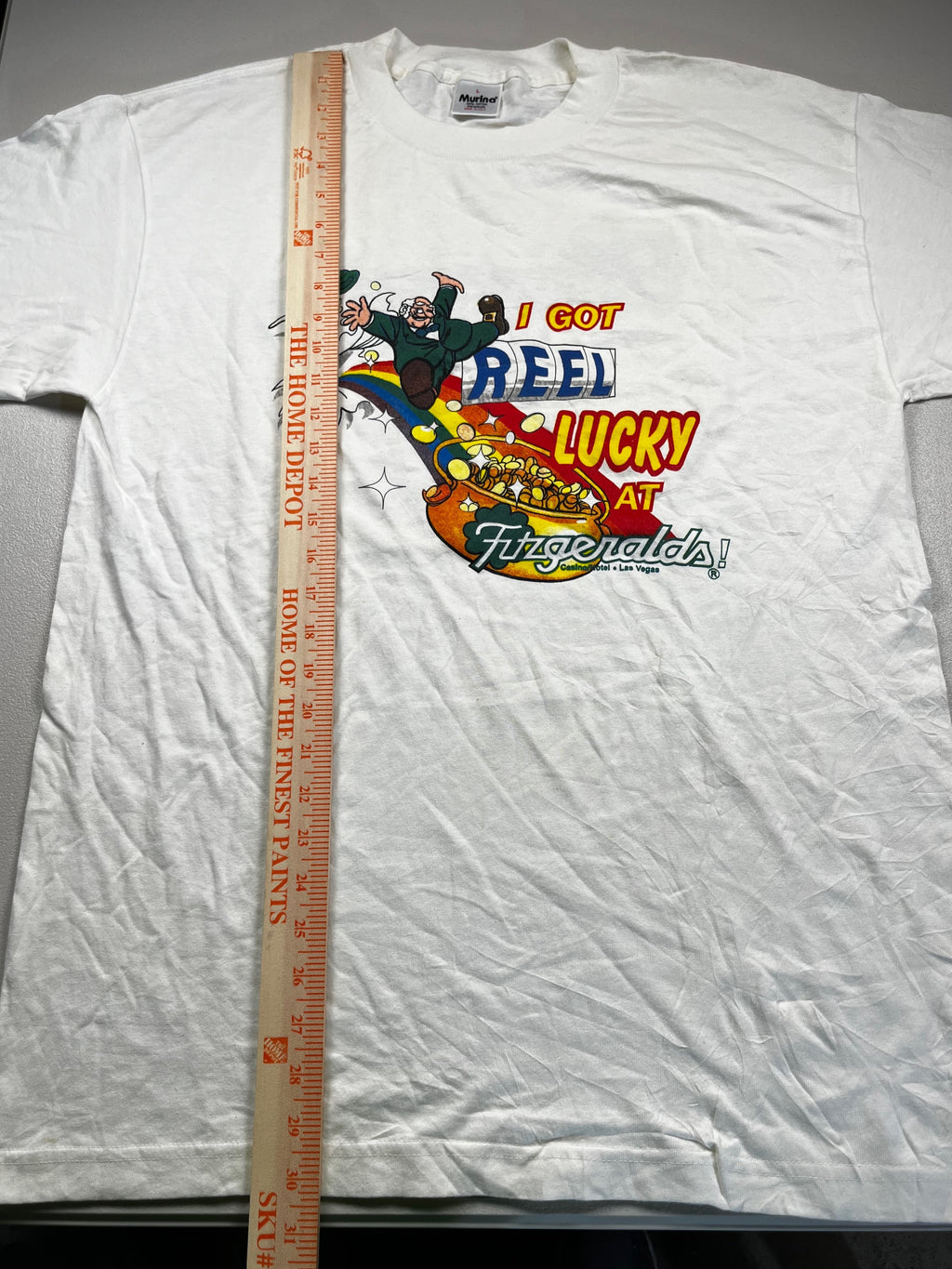 Vintage 1990's Murina Brand Shirt Fitzgeralds Casino & Hotel Las Vegas