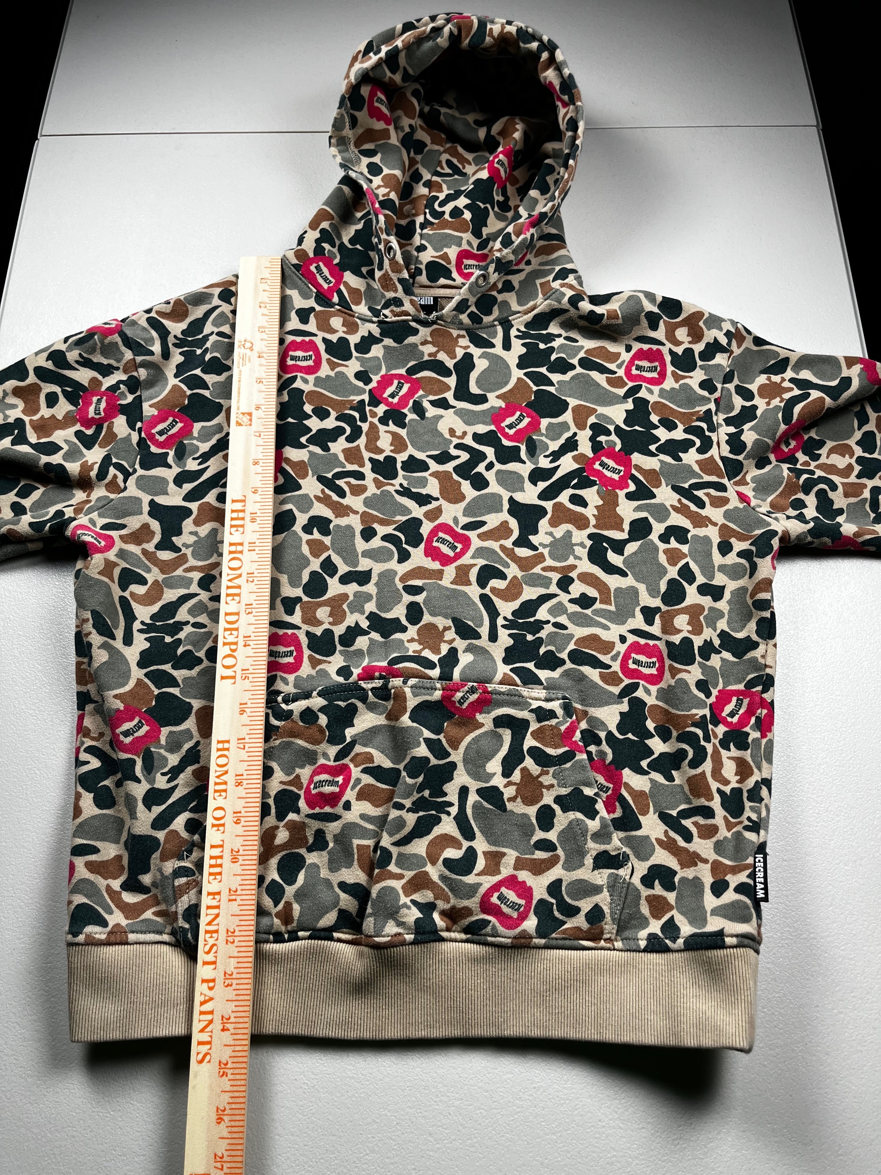 Icecream Hidden Hoodie 'Camo'