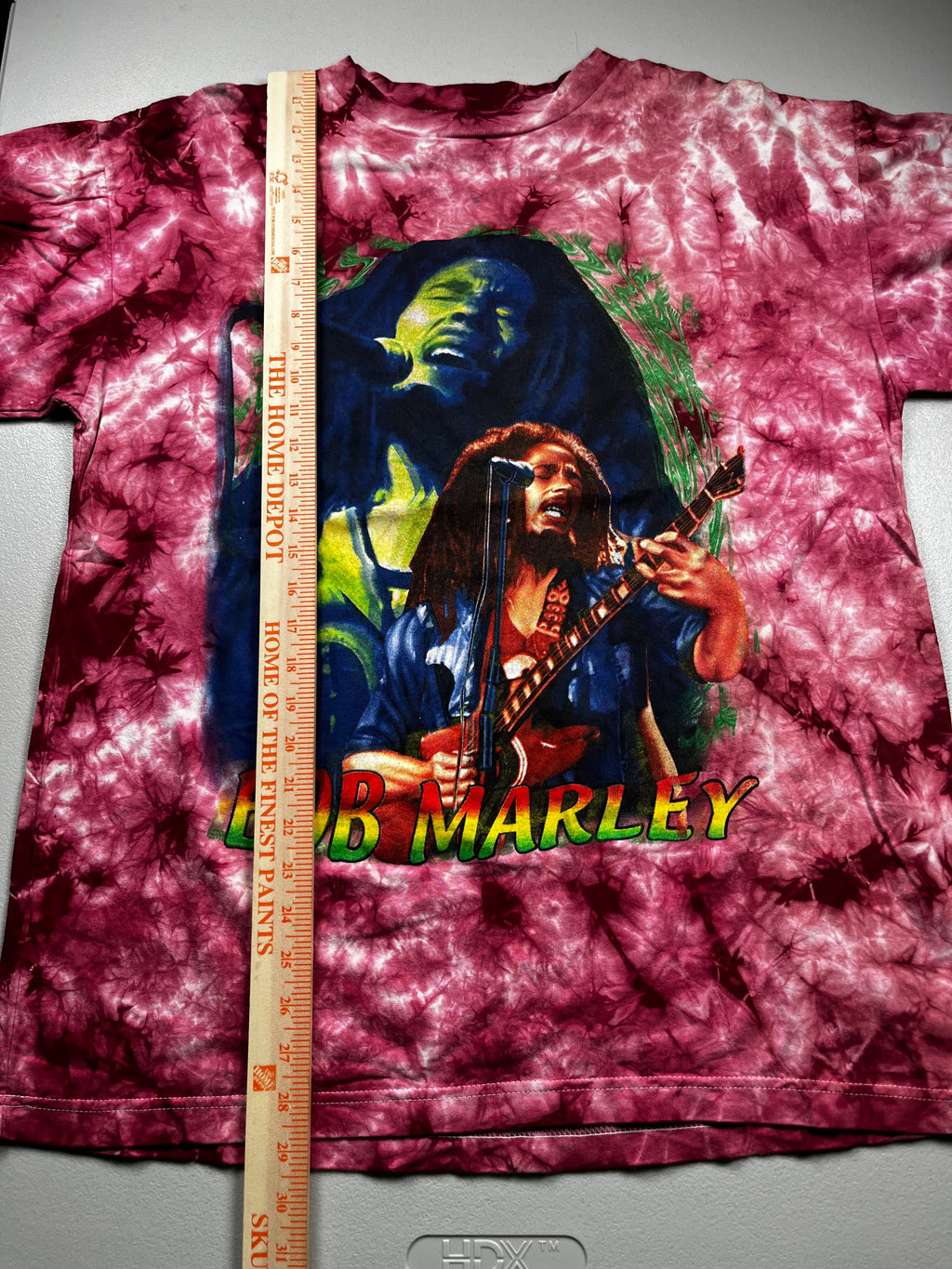 Vintage Bob Marley Tie Dye Graphic Shirt