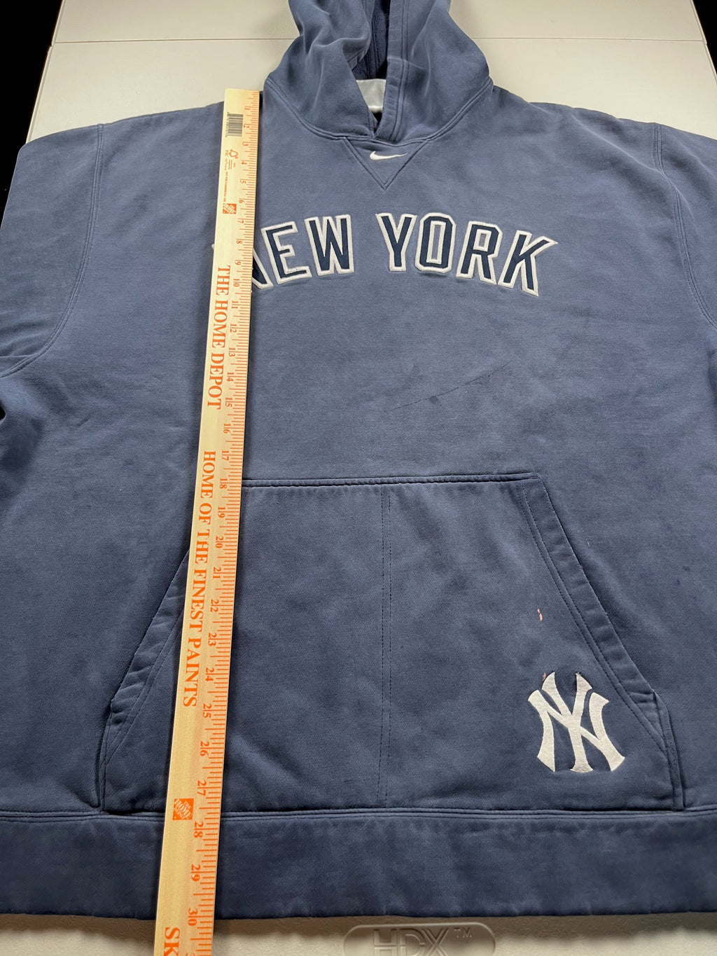 Vintage Blue Nike New York Yankees Hoodie