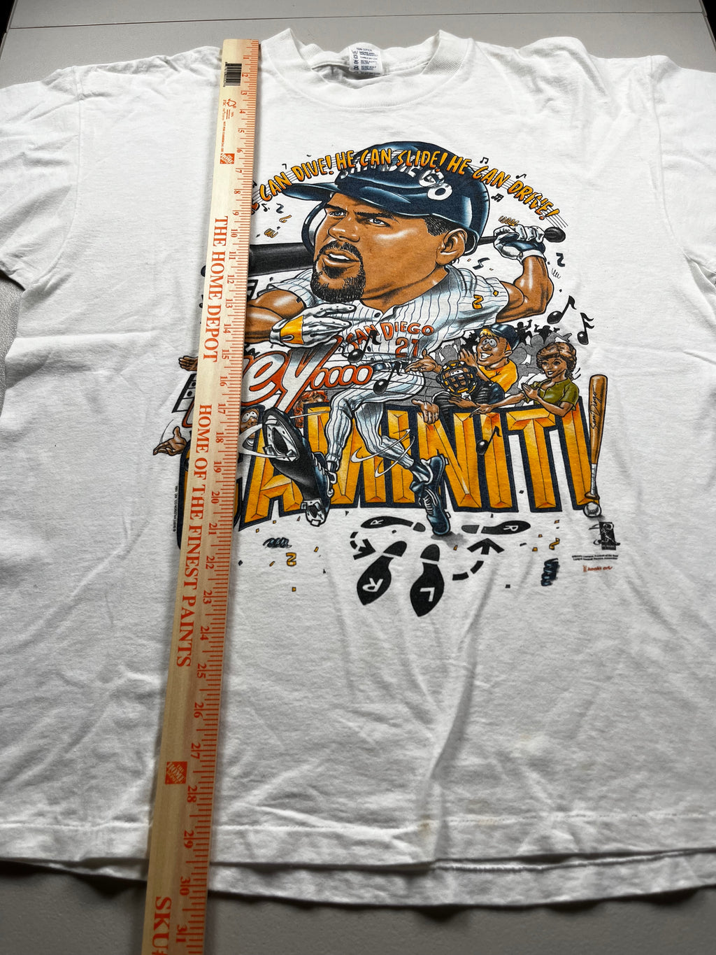 Vintage 1996 Ken Caminiti MLB Graphic T-Shirt