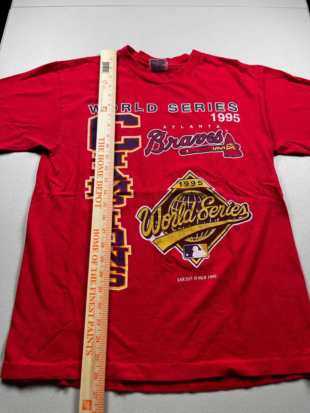 Vintage 1995 Atlanta Braves World Series Championship Tee
