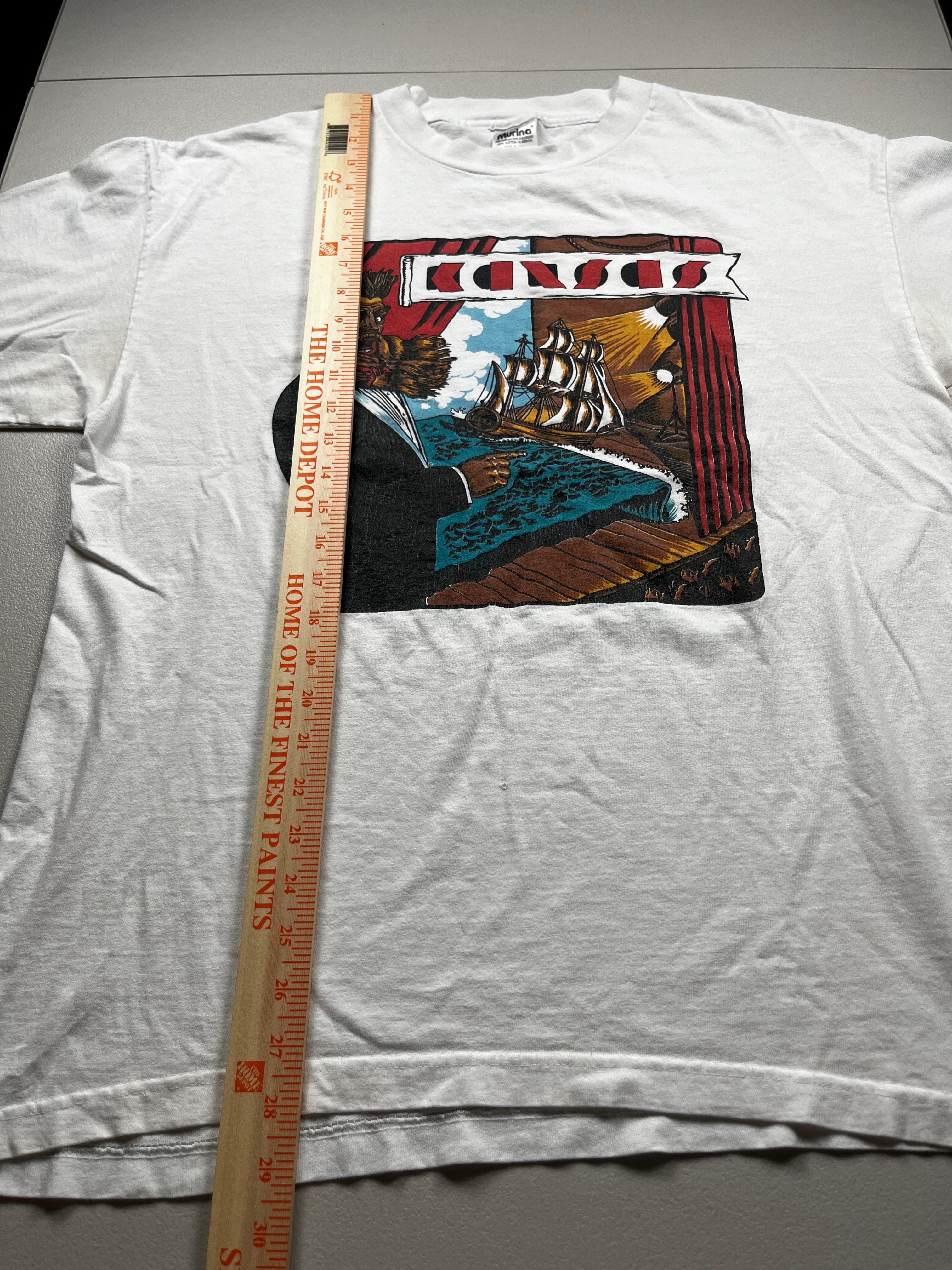 Vintage Kansas Band Graphic T-Shirt