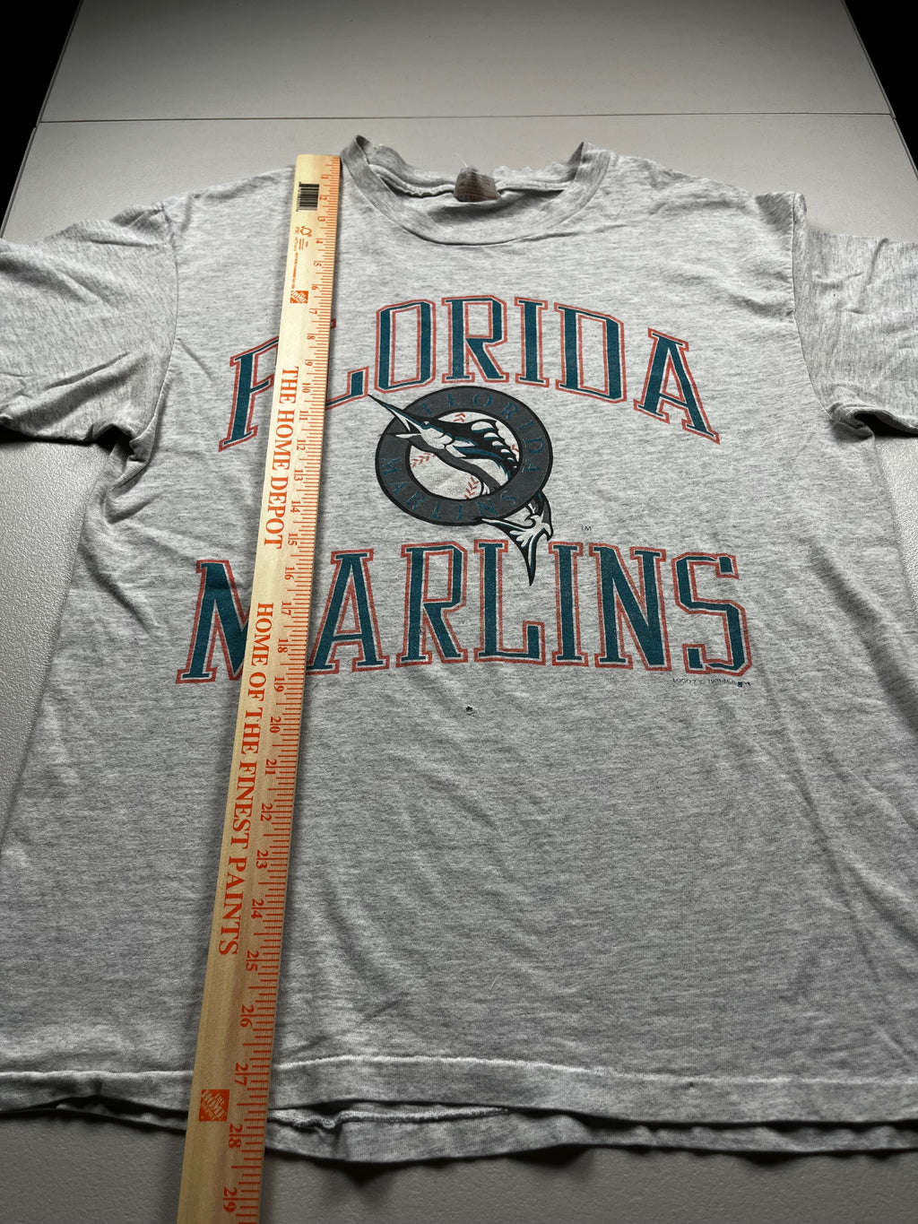 Vintage 1994 Marlins Team Logo T-Shirt