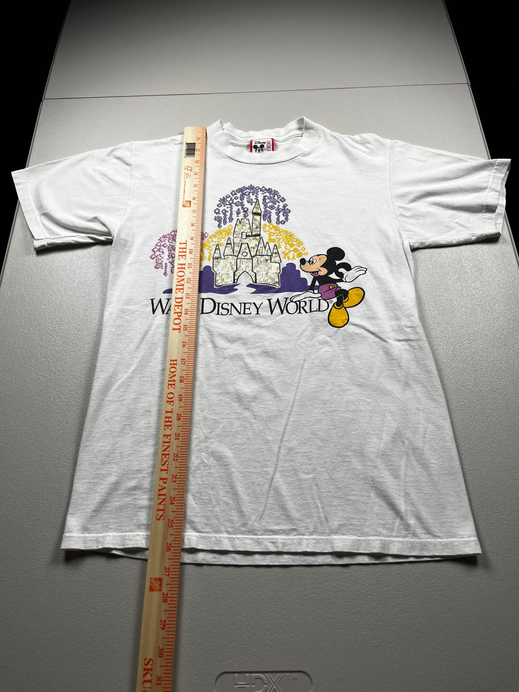Vintage Disney Mickey Mouse Castle Tee