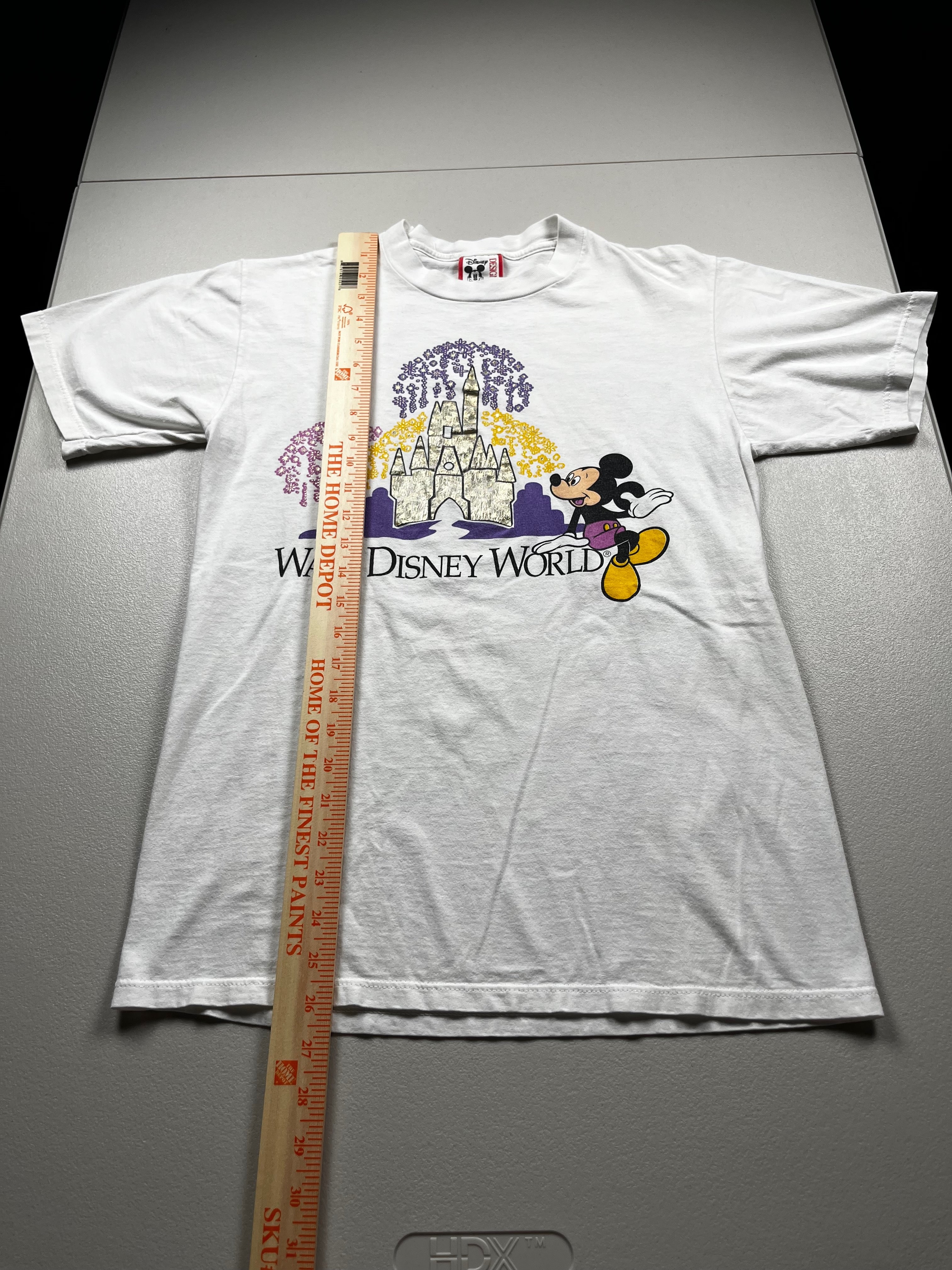 Vintage Disney Mickey Mouse Castle Tee
