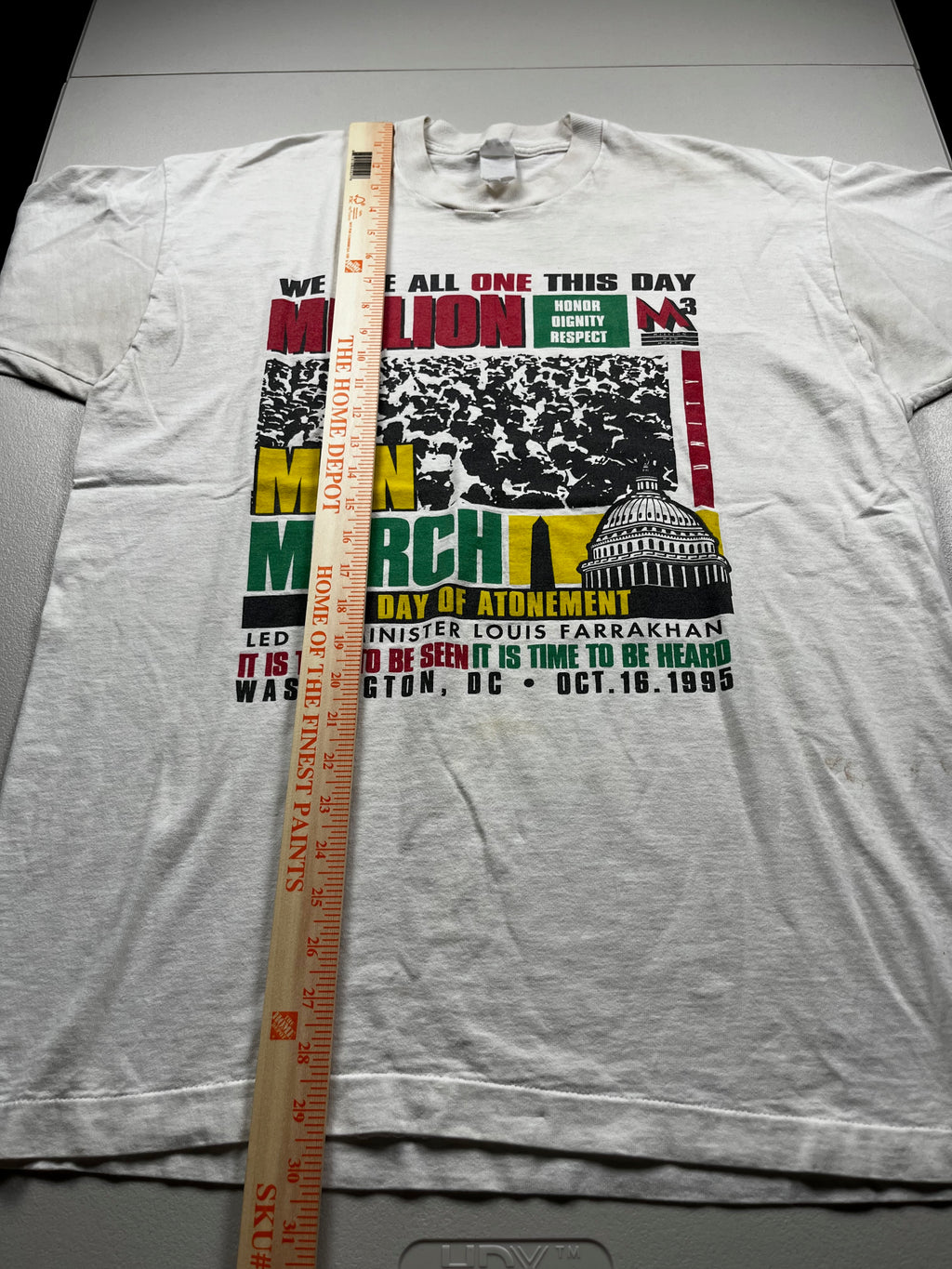 Vintage 1995 Million Man March T-Shirt