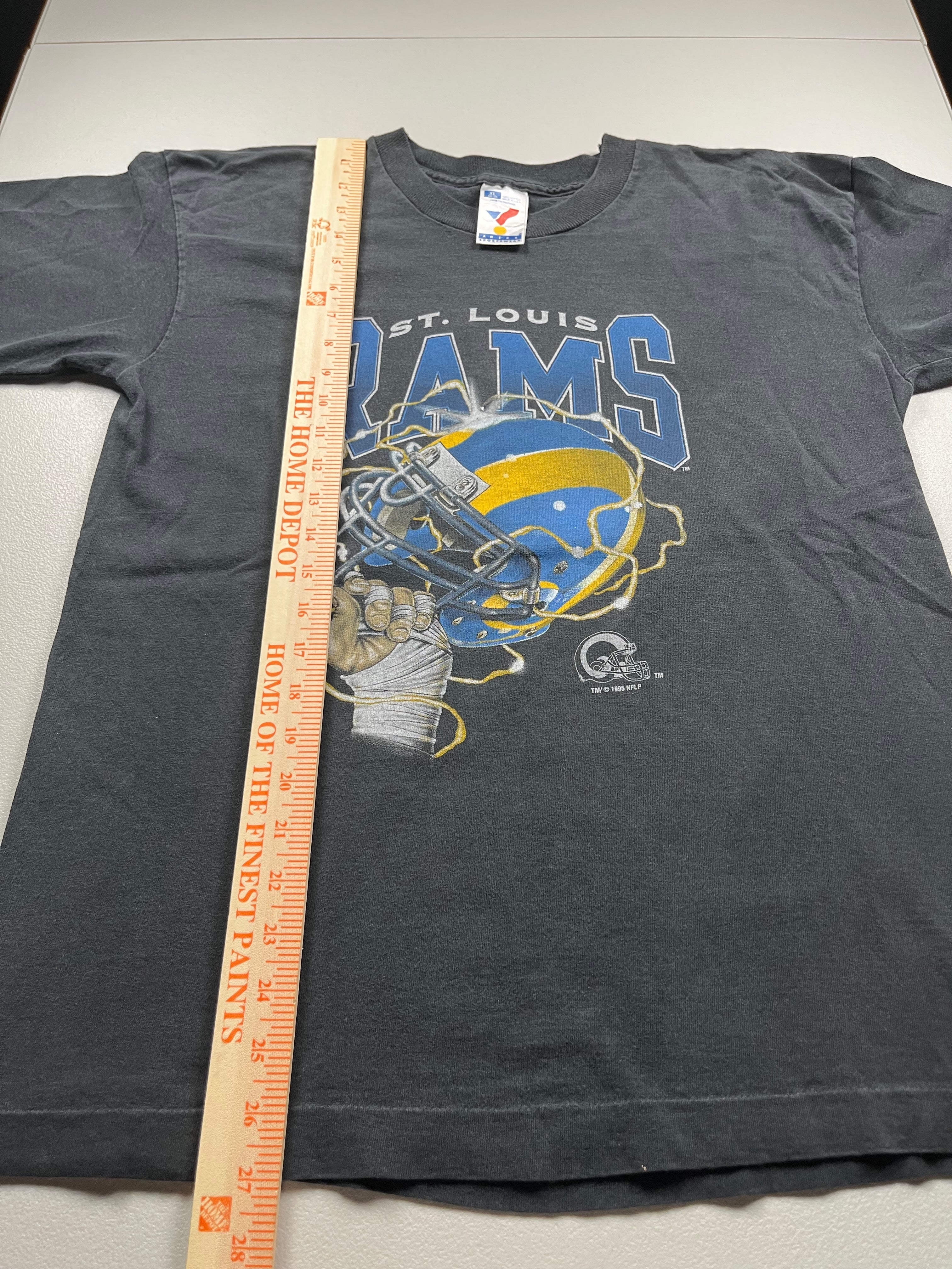 Vintage St. Louis Rams Black T-Shirt