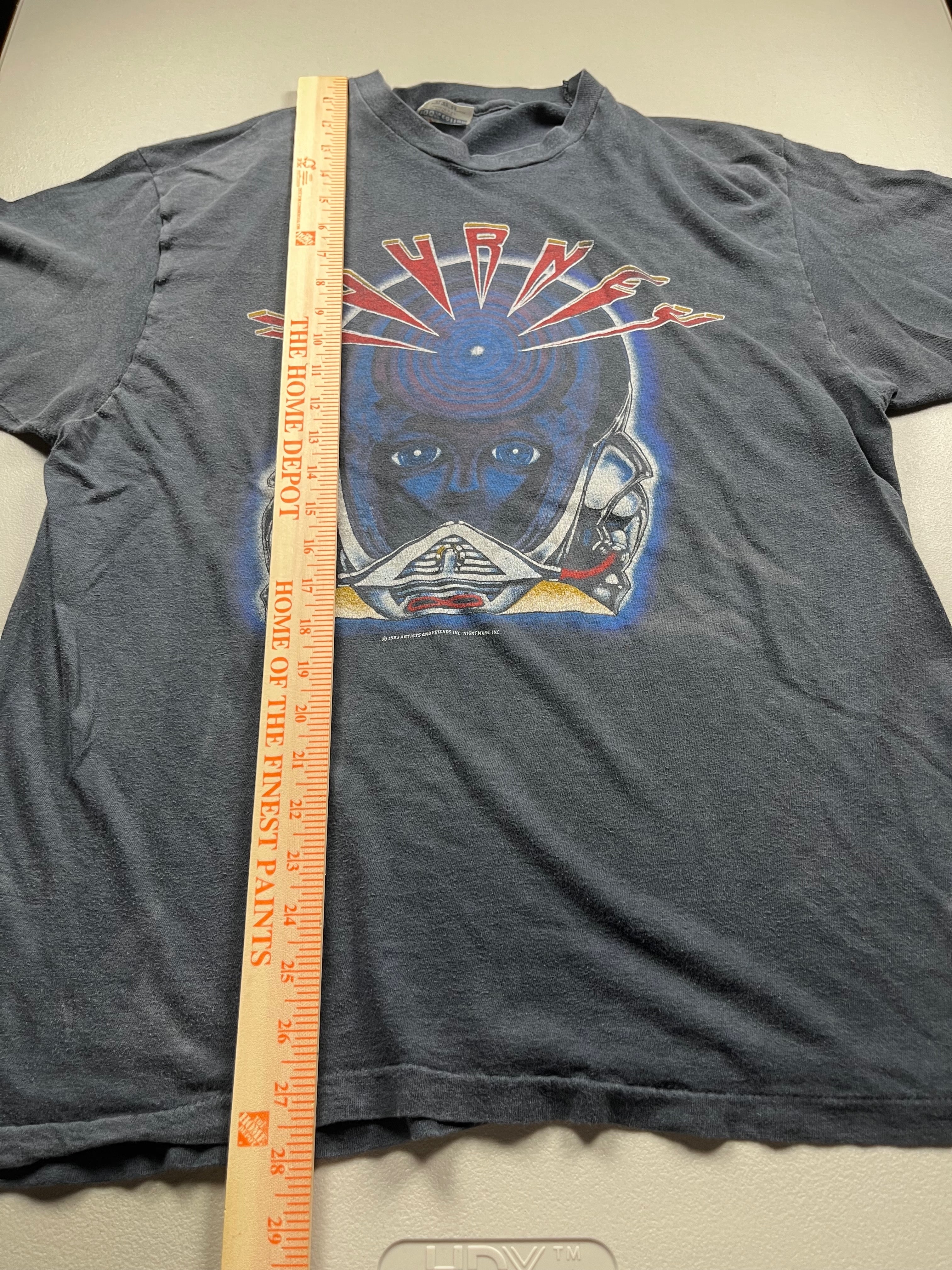 Vintage 1983 Journey Frontiers World Tour T-Shirt