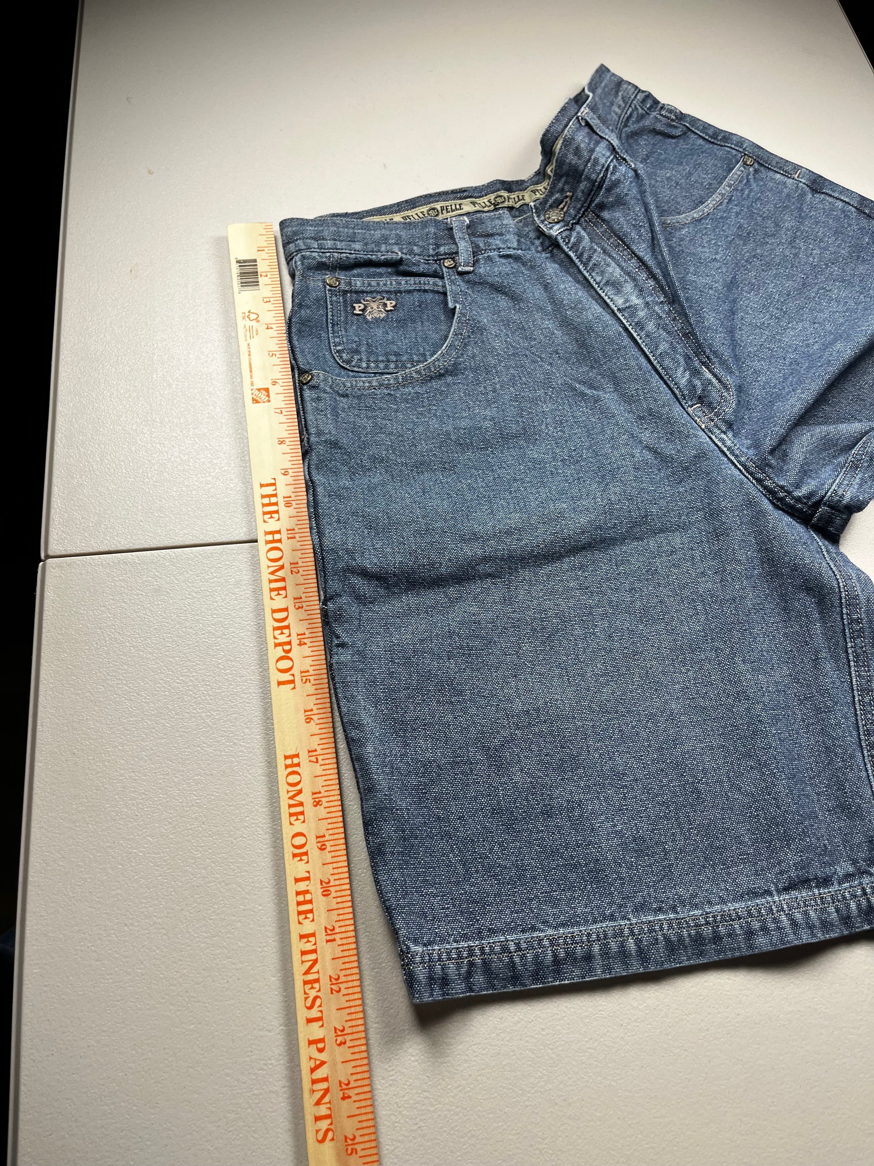 Vintage Pelle Pelle Denim Baggy Carpenter Shorts
