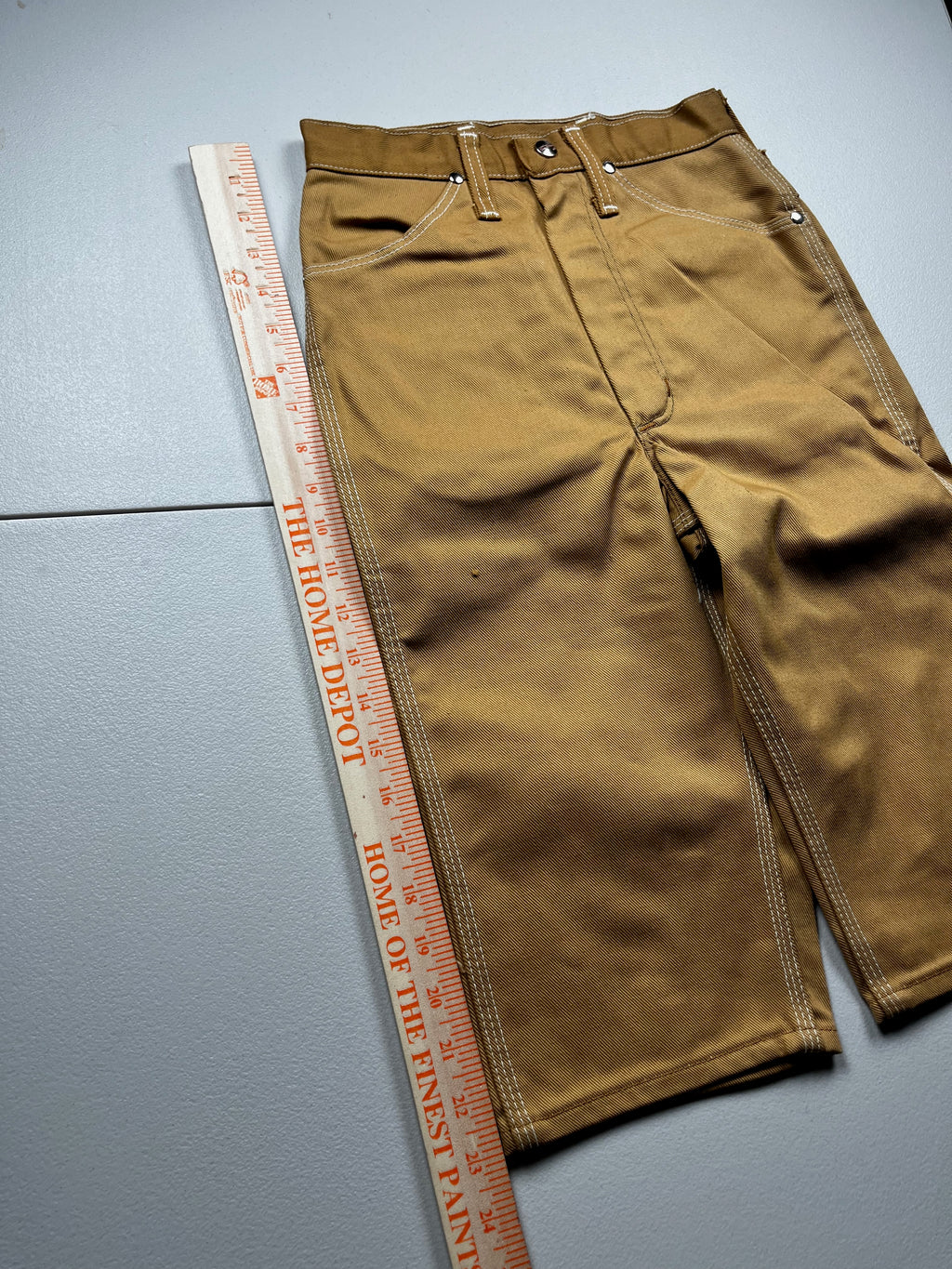 Vintage 1970s Deadstock Maverick Blue Bell Twill Western Shorts