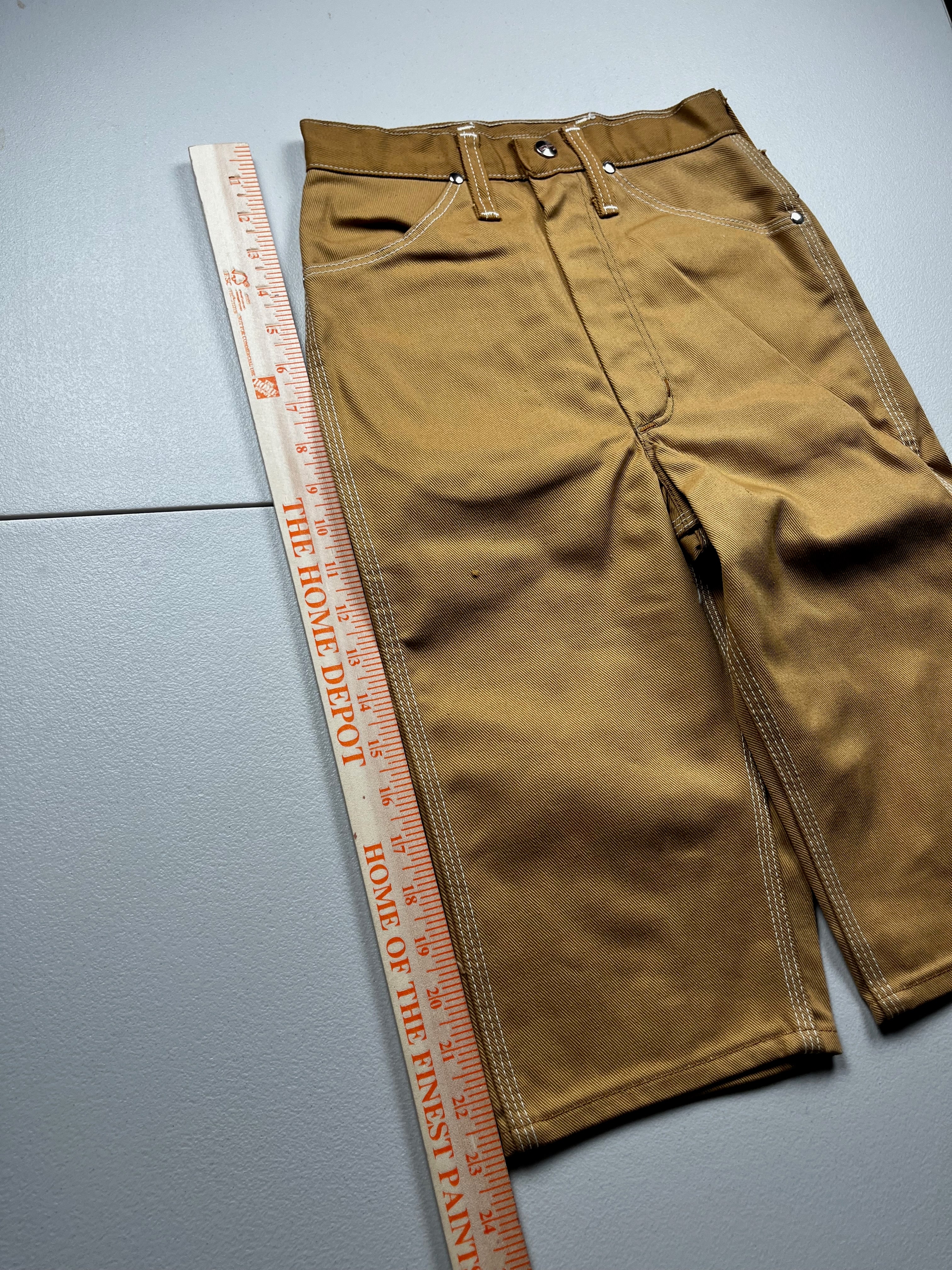 Vintage 1970s Deadstock Maverick Blue Bell Twill Western Shorts