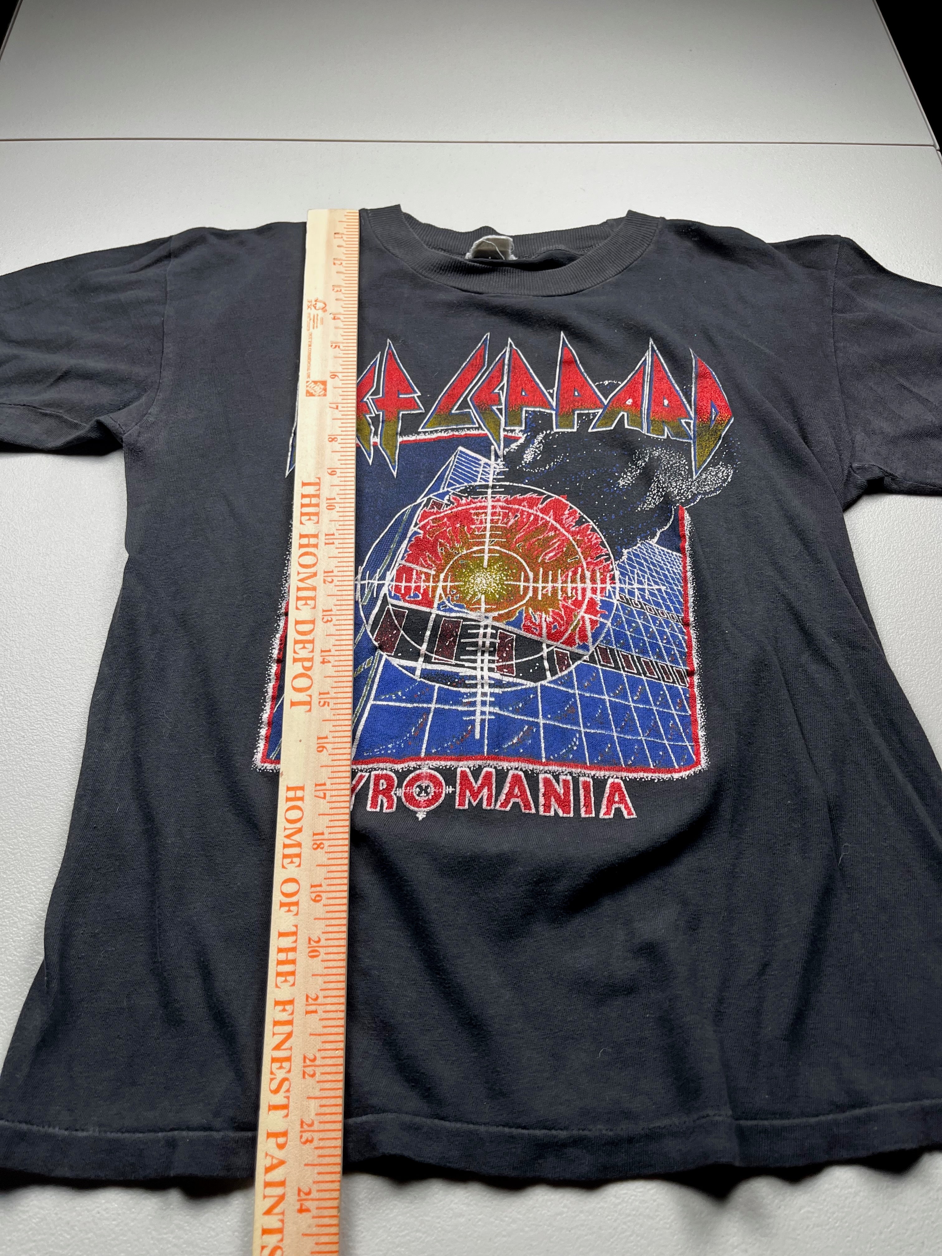 Vintage 80s Def Leppard Pyromania Tour Shirt