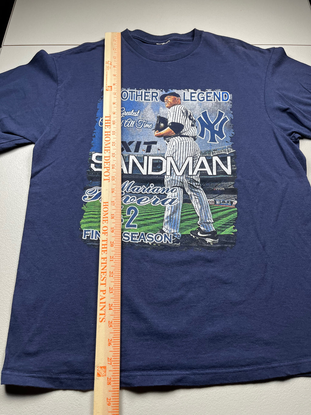 Vintage 2013 Mariano Rivera Final Season Shirt