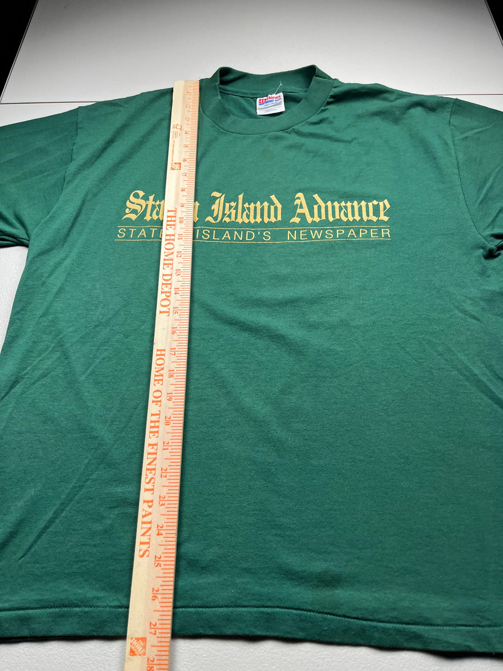 Vintage 90s Staten Island Advance Newspaper Shirt