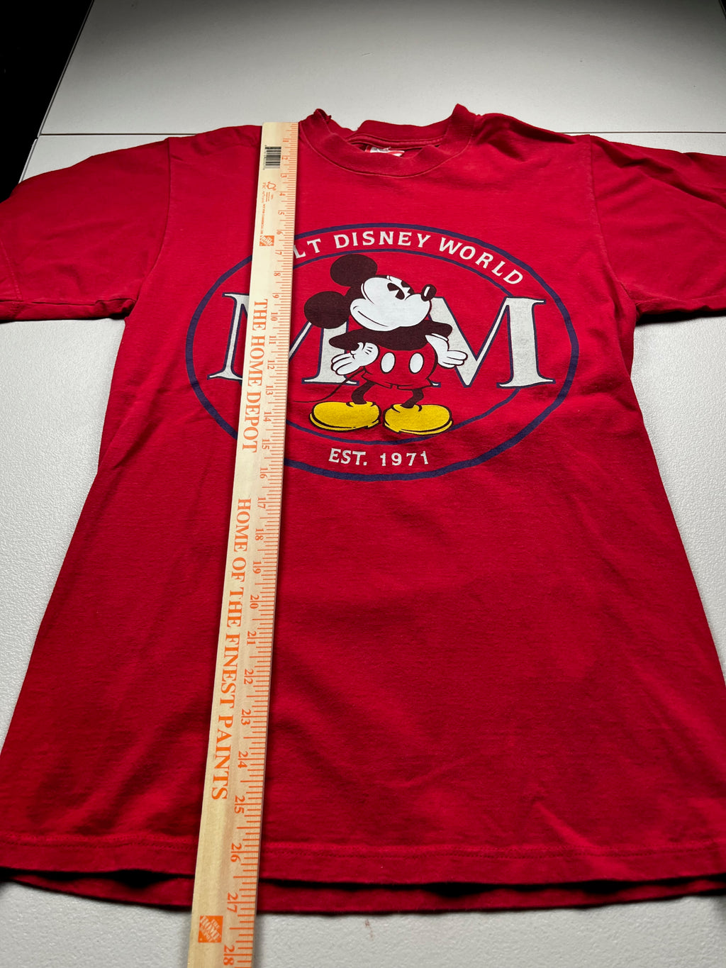 Vintage 90s Walt Disney World Mickey Mouse Shirt