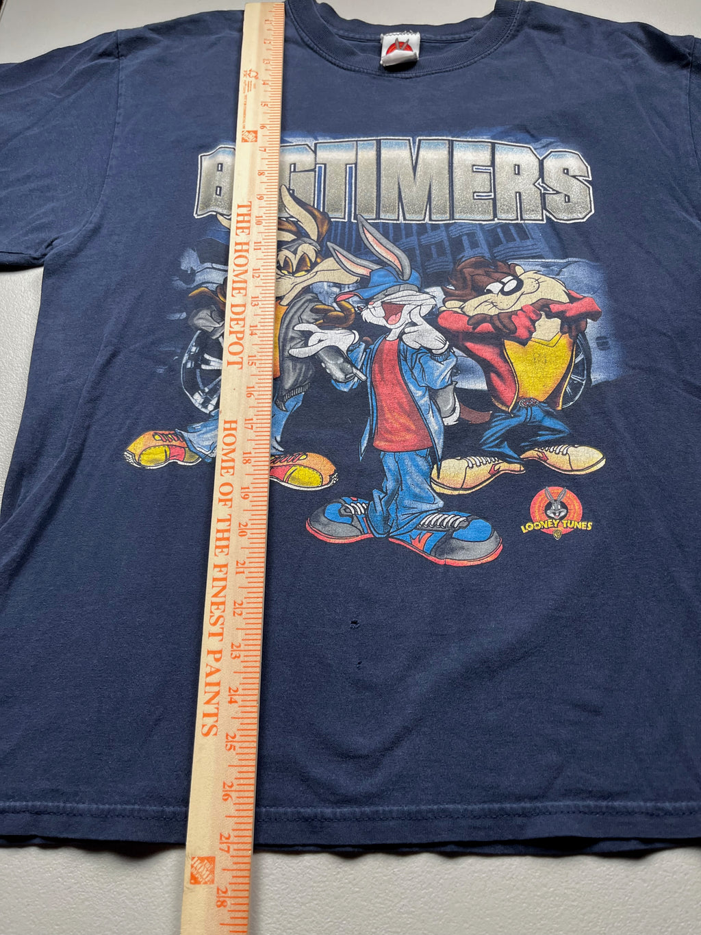 Vintage Y2K Big Timers Looney Tunes Rap Shirt