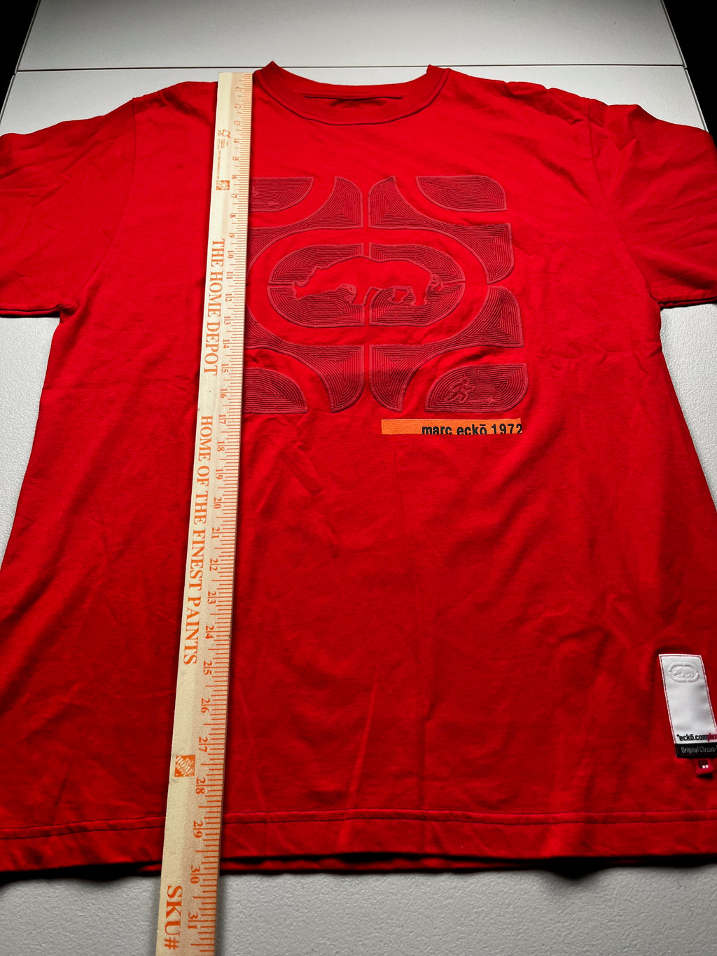 Vintage Y2K Marc Ecko 1972 Red Shirt