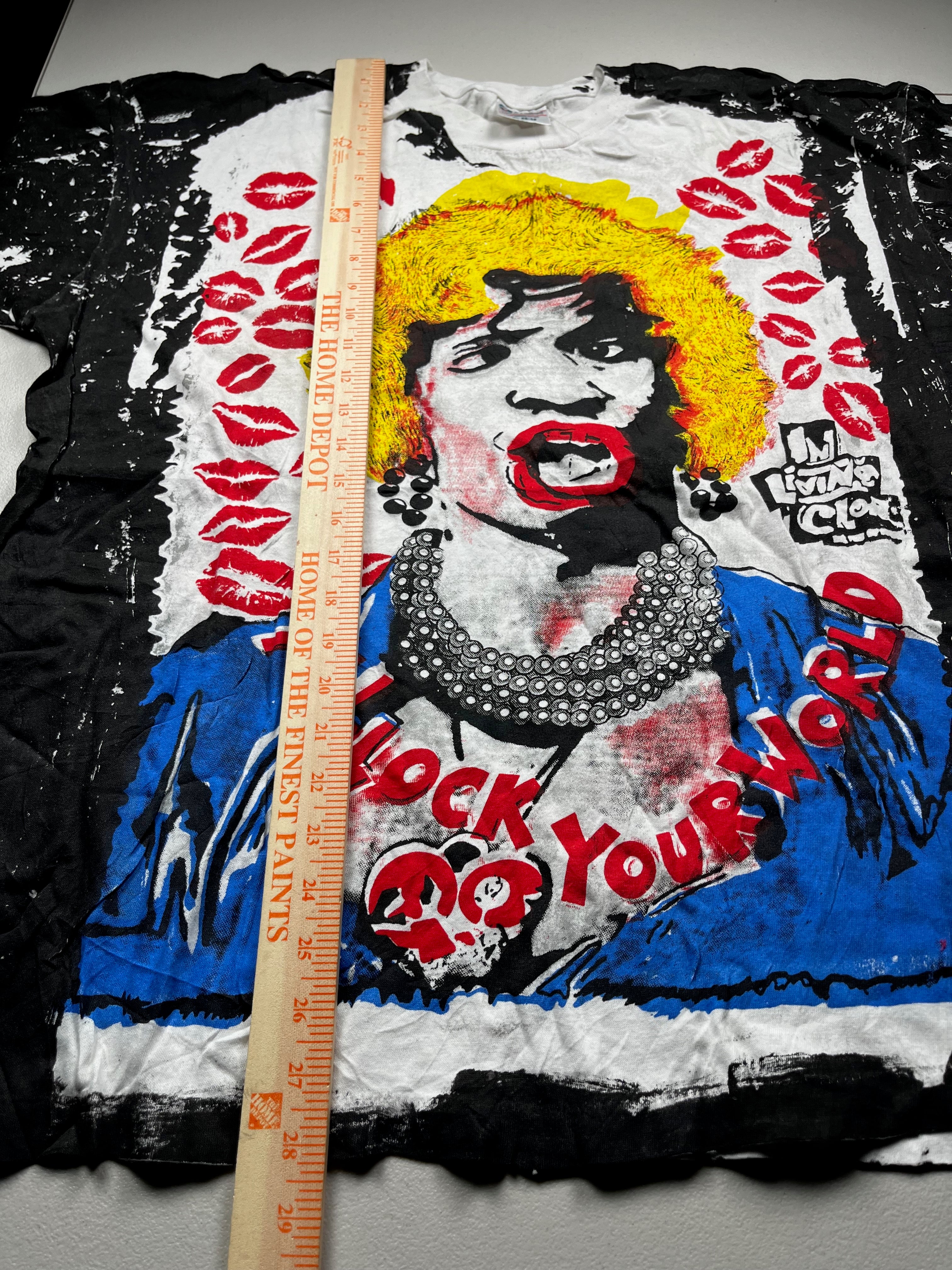 Vintage 1992 In Living Color Jamie Foxx Wanda Mosquitohead Promo T-Shirt
