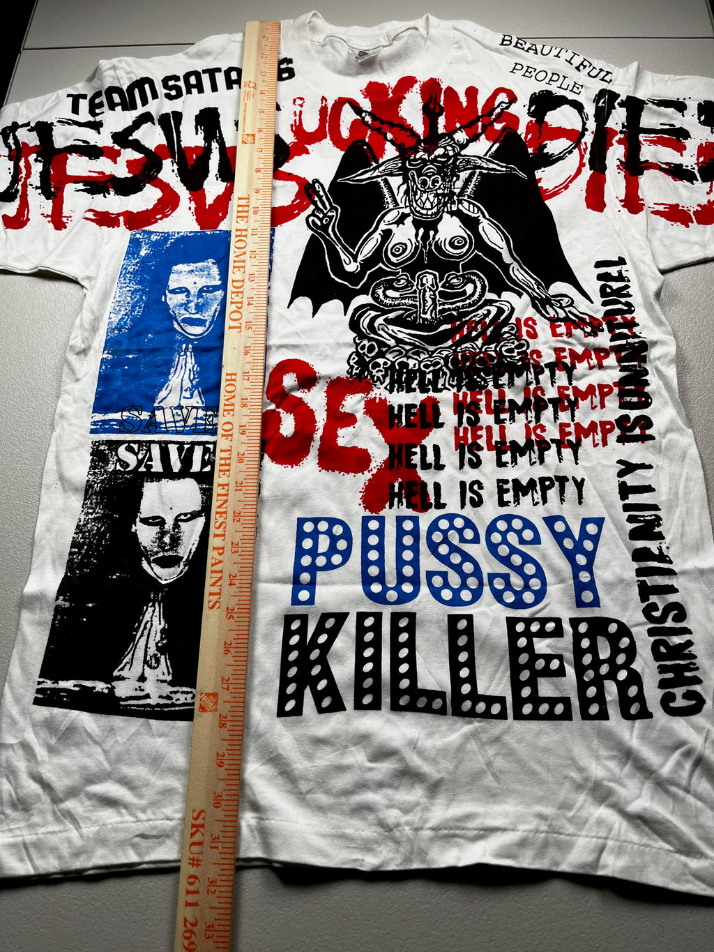Vintage 90s Marilyn Manson Antichrist Superstar Shirt
