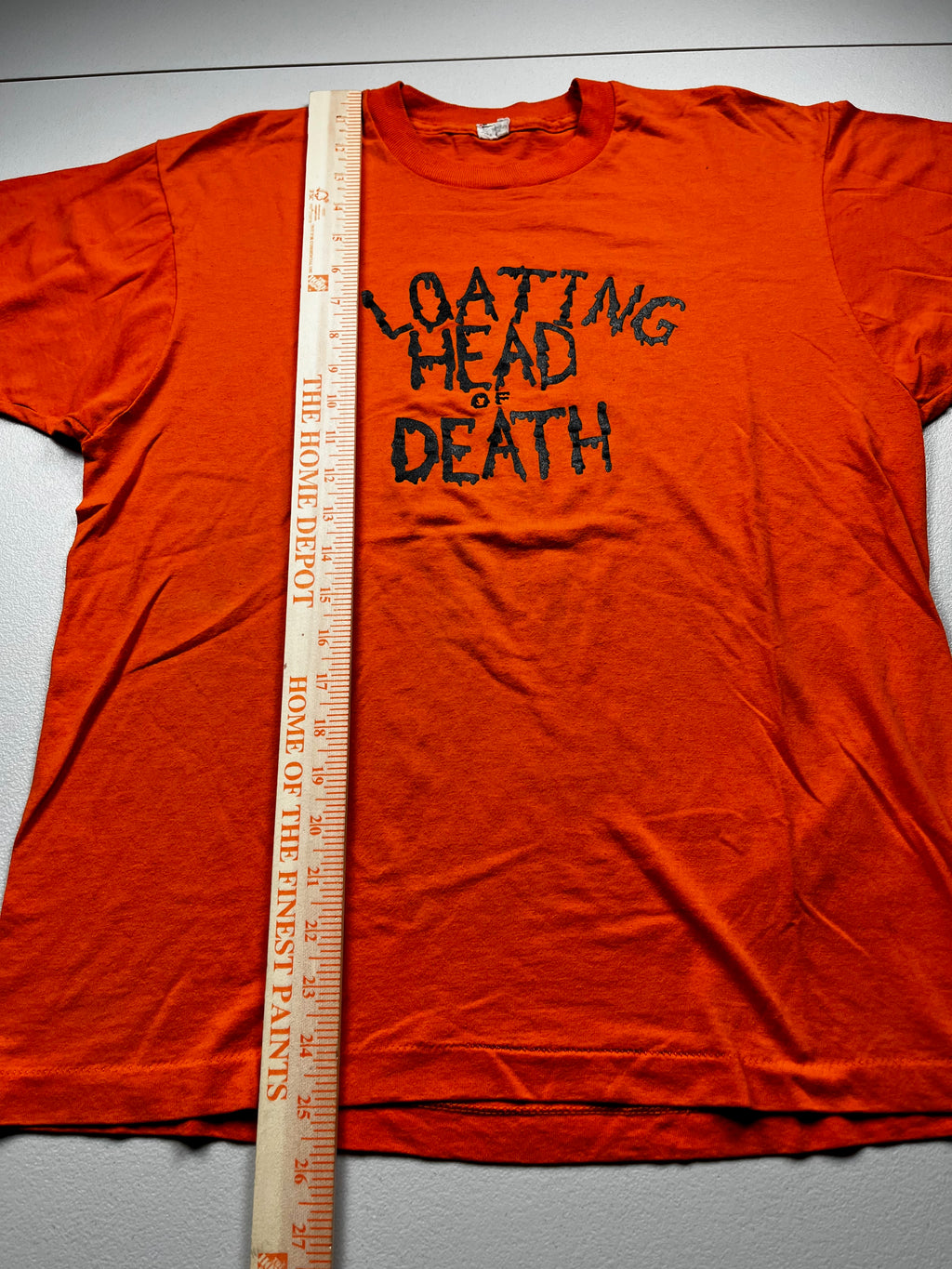 Vintage 80s Floating Head Of Death Shirt
