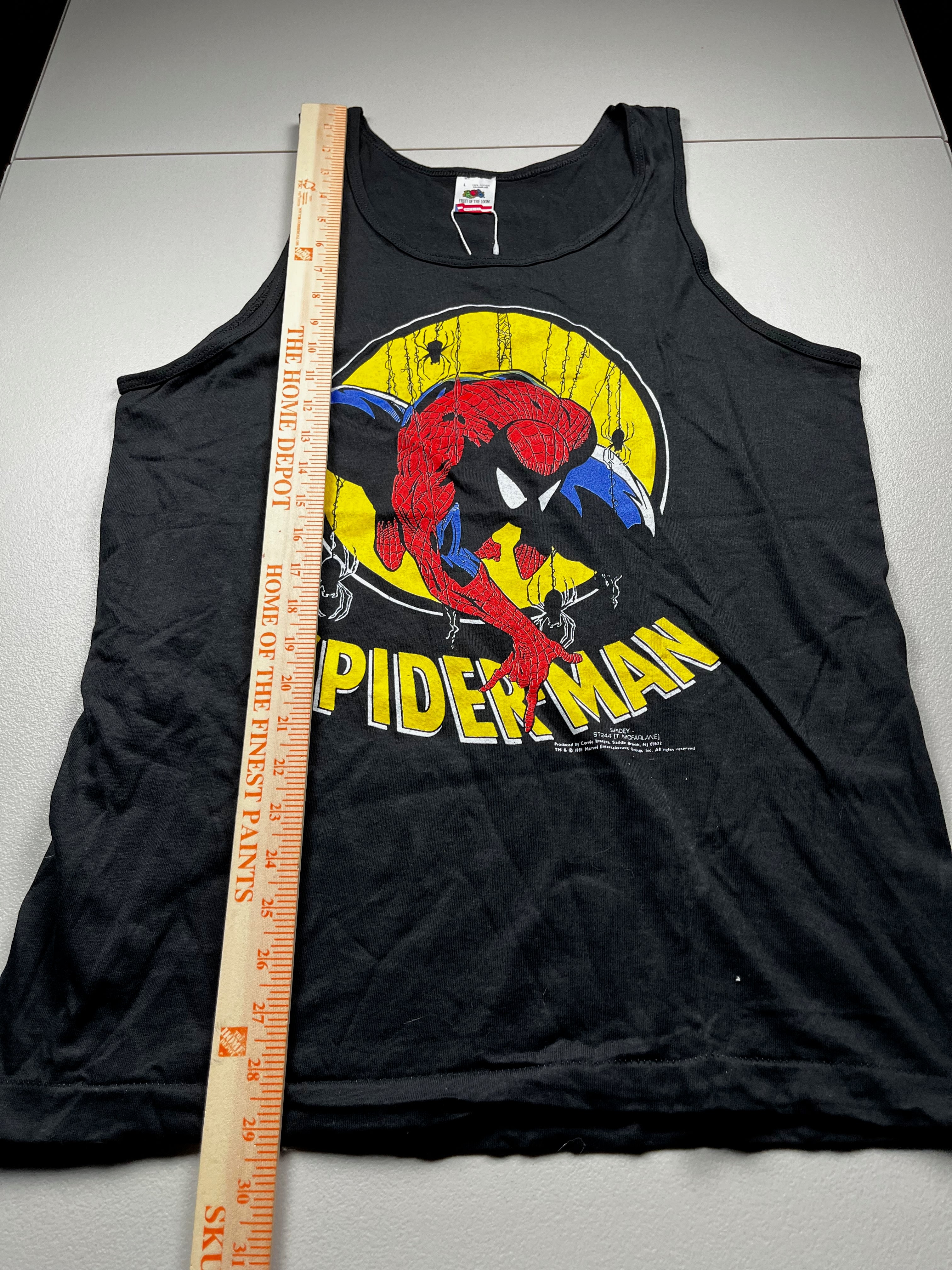 Vintage 90s Marvel Spider-Man Tank Top