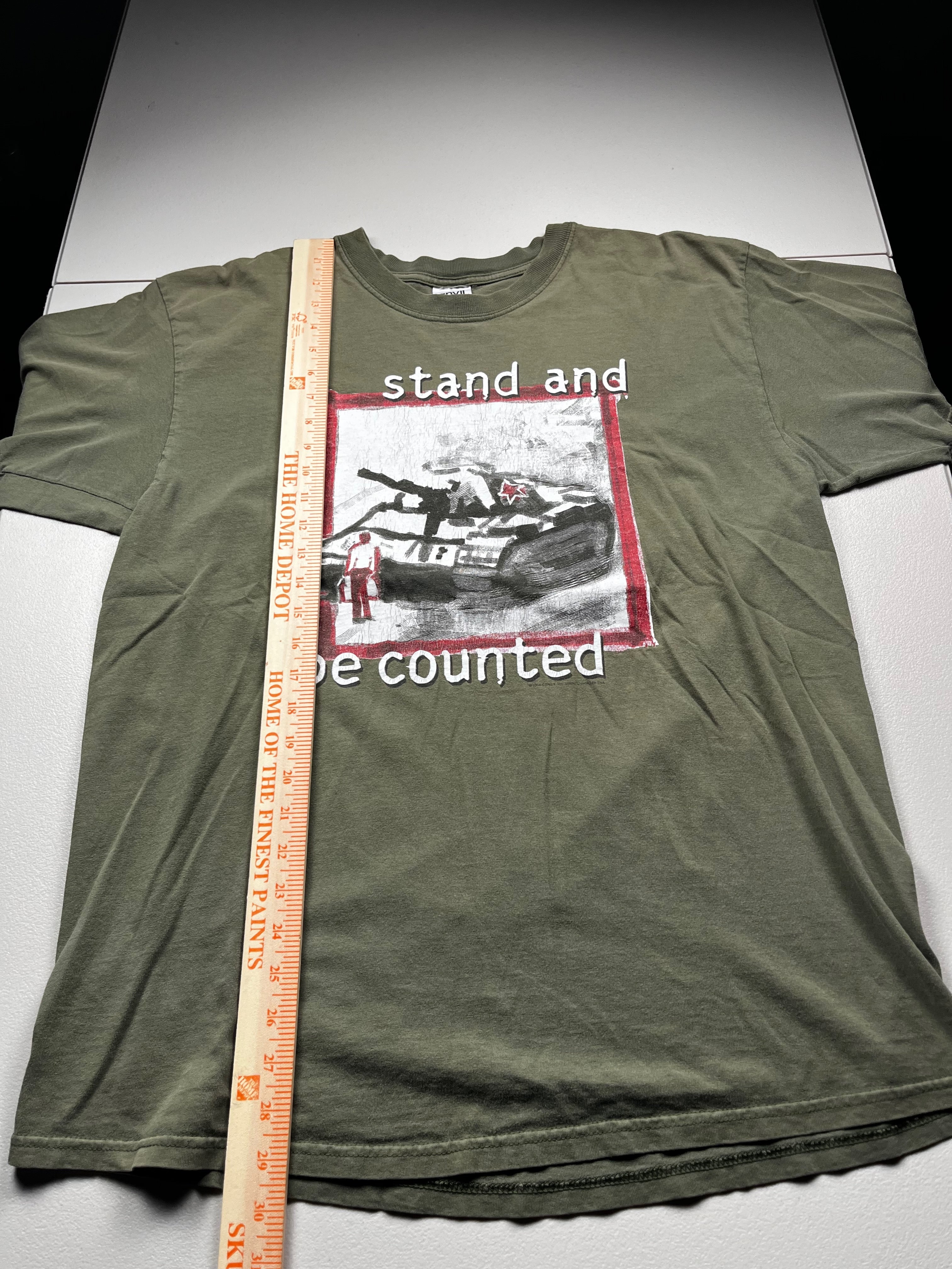 Vintage 2000 Crosby Stills Nash & Young Stand And Be Counted Tour T-Shirt