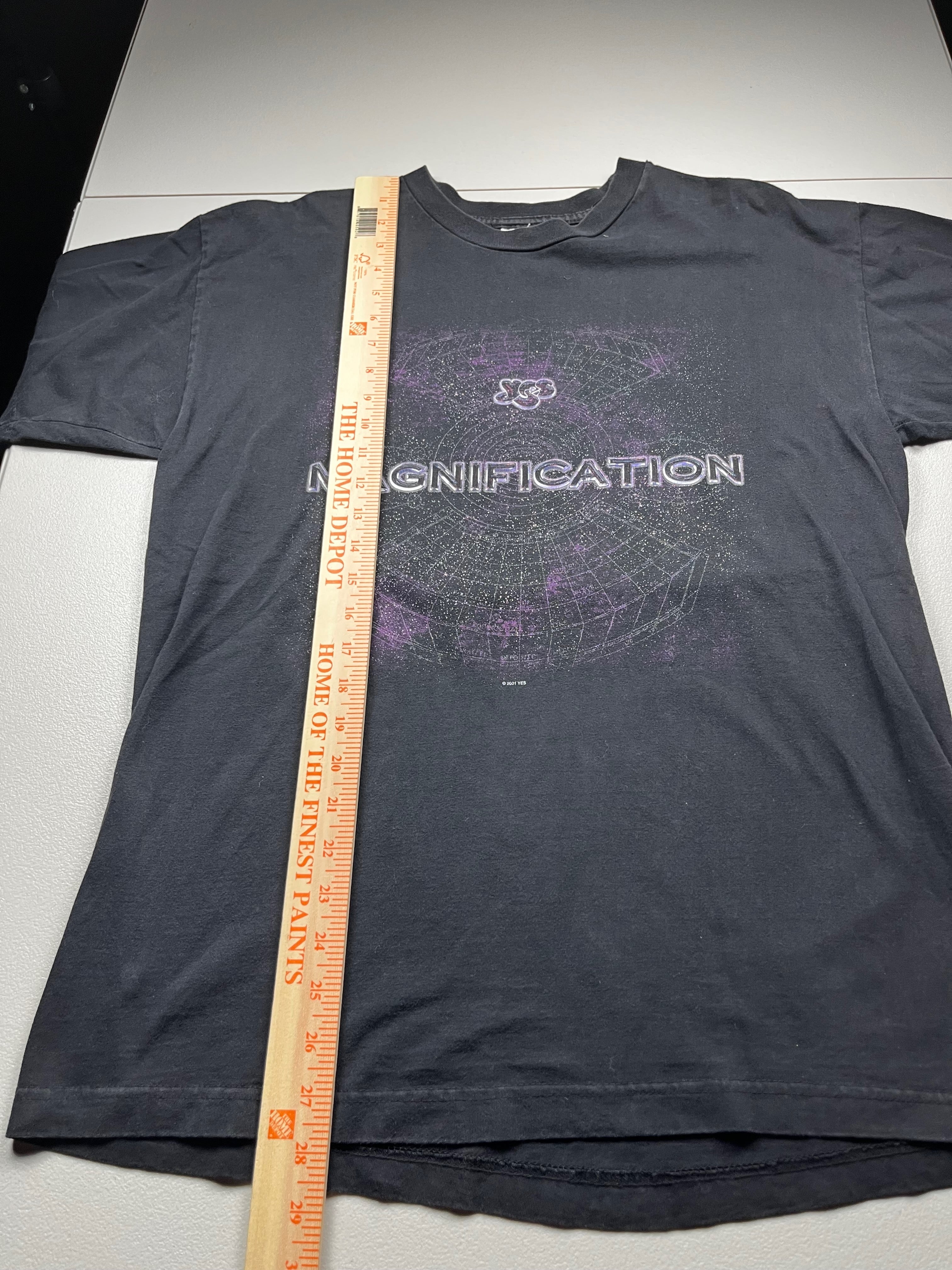 Vintage 2001 Yes Magnification Tour Shirt