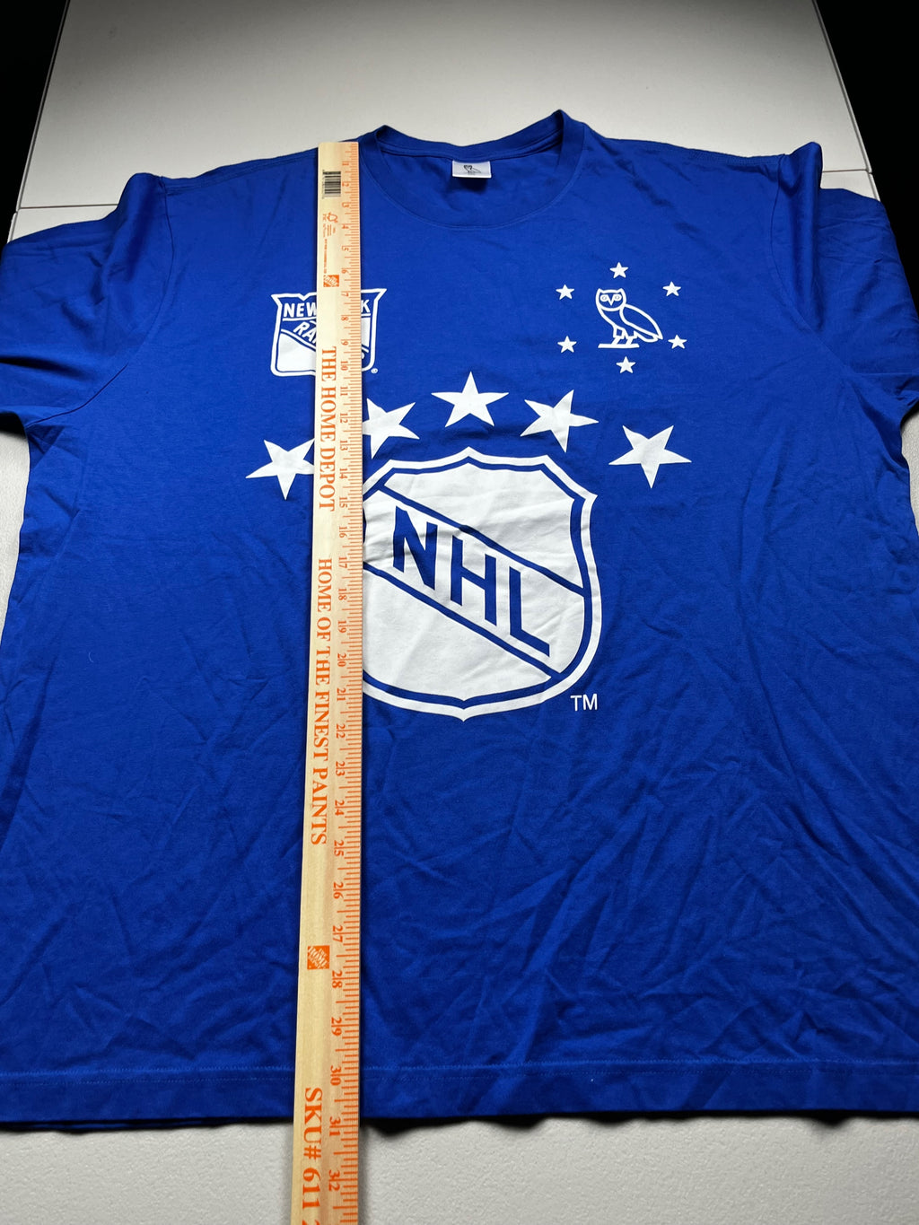OVO x NHL New York Rangers Long Sleeve Shirt