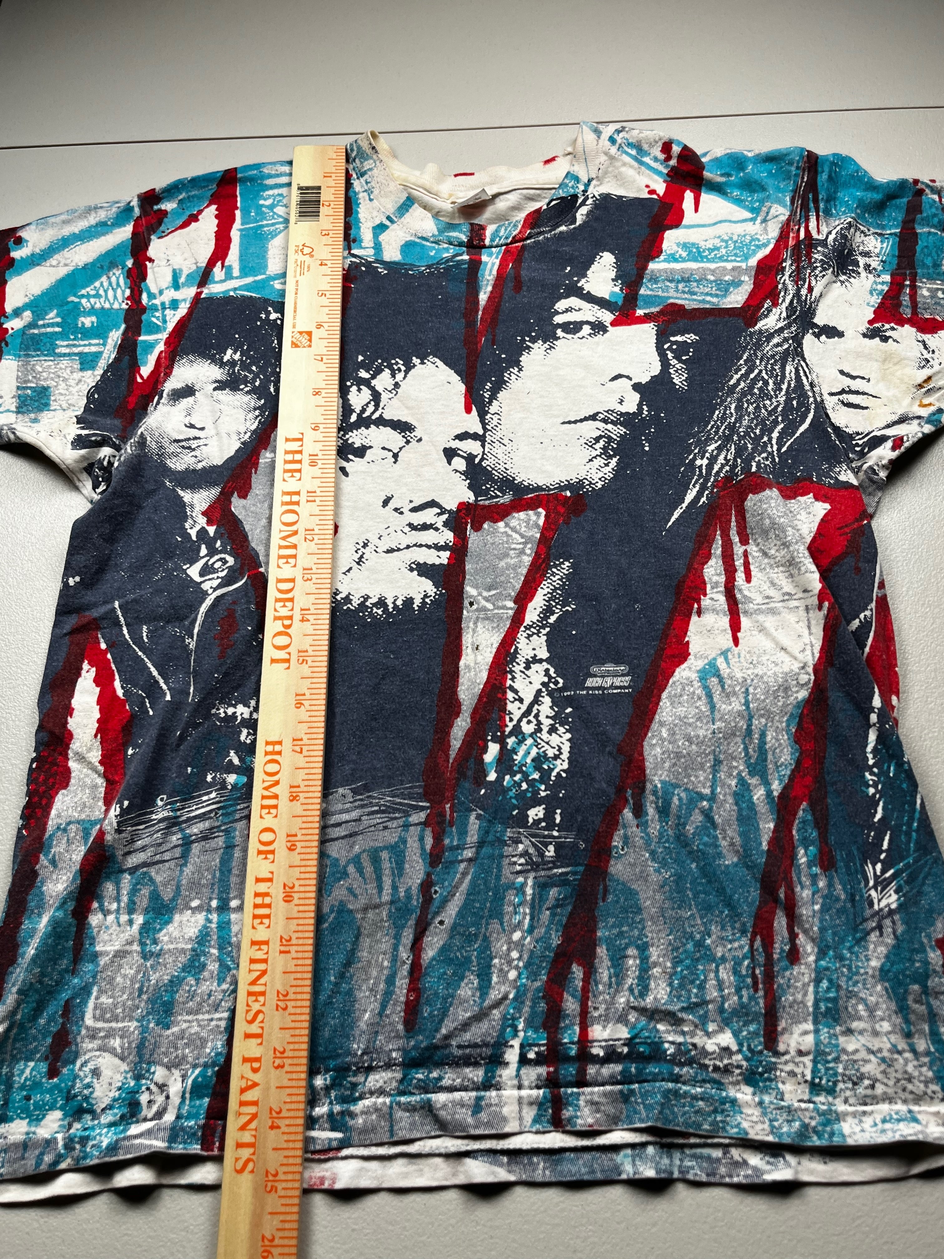 Vintage 1992 Kiss Revenge Tour Shirt