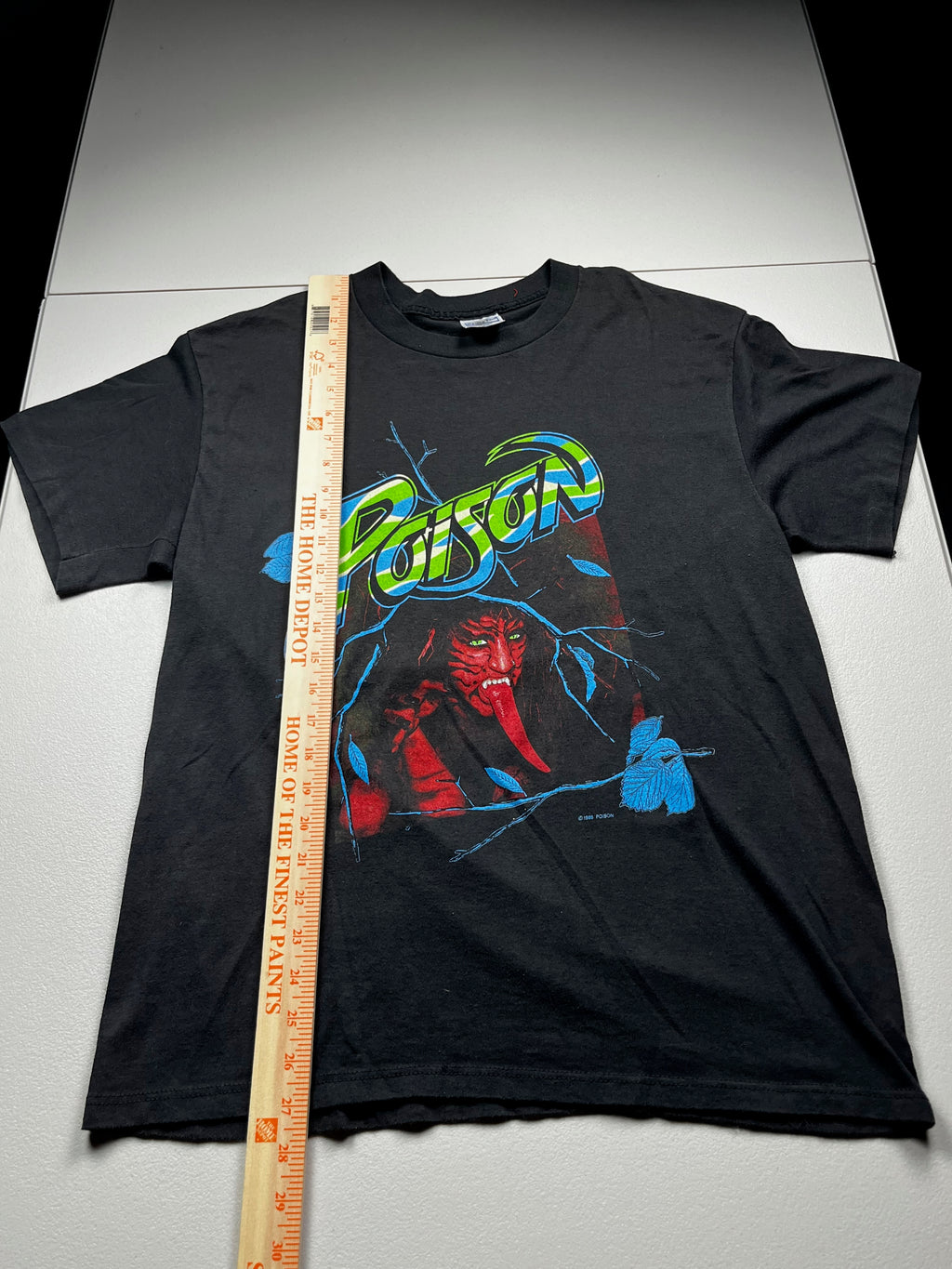 Vintage 1988 Poison Open Up And Say Ahh Shirt