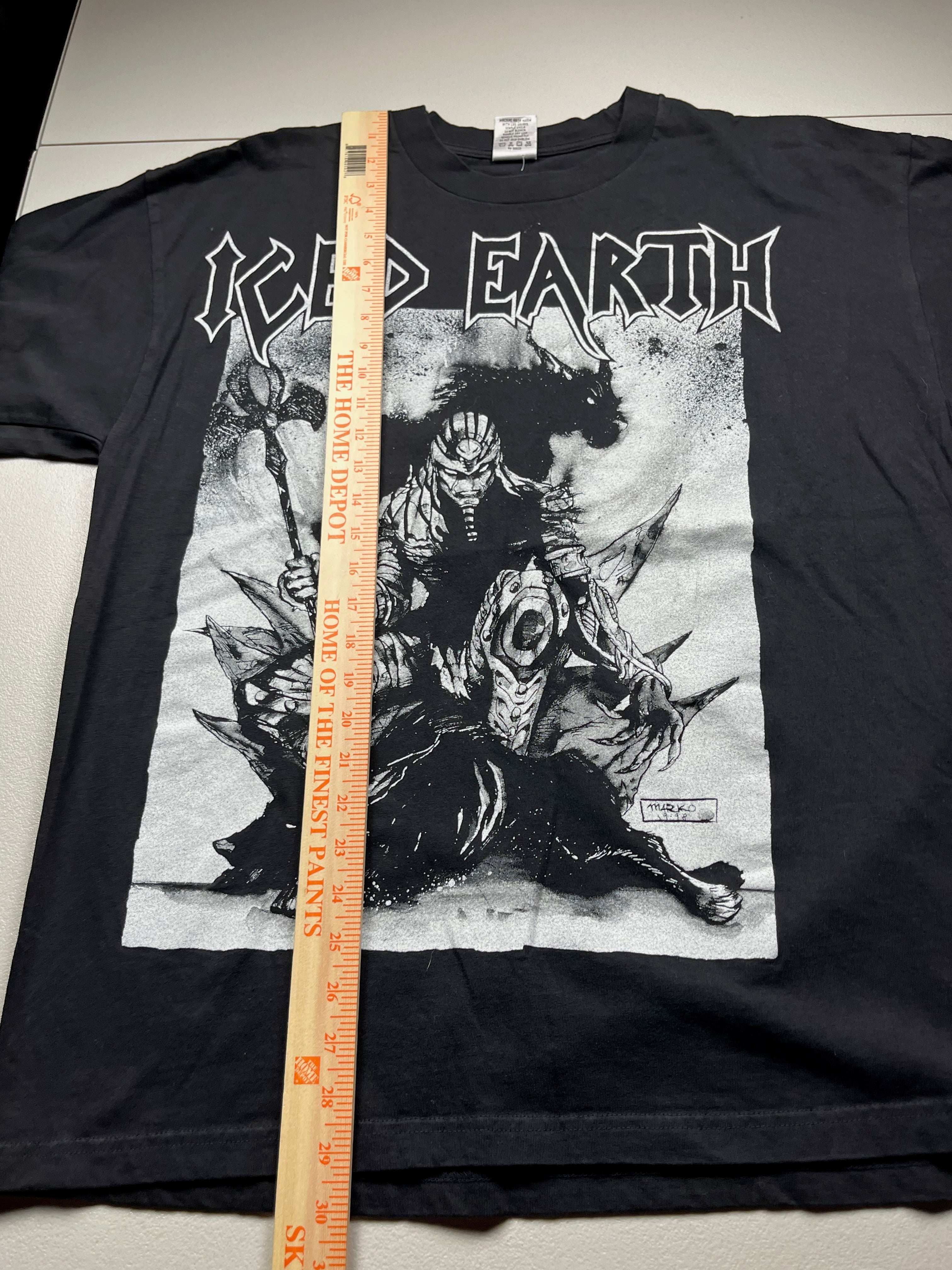 Vintage 1999 Iced Earth Something Wicked Tour Shirt