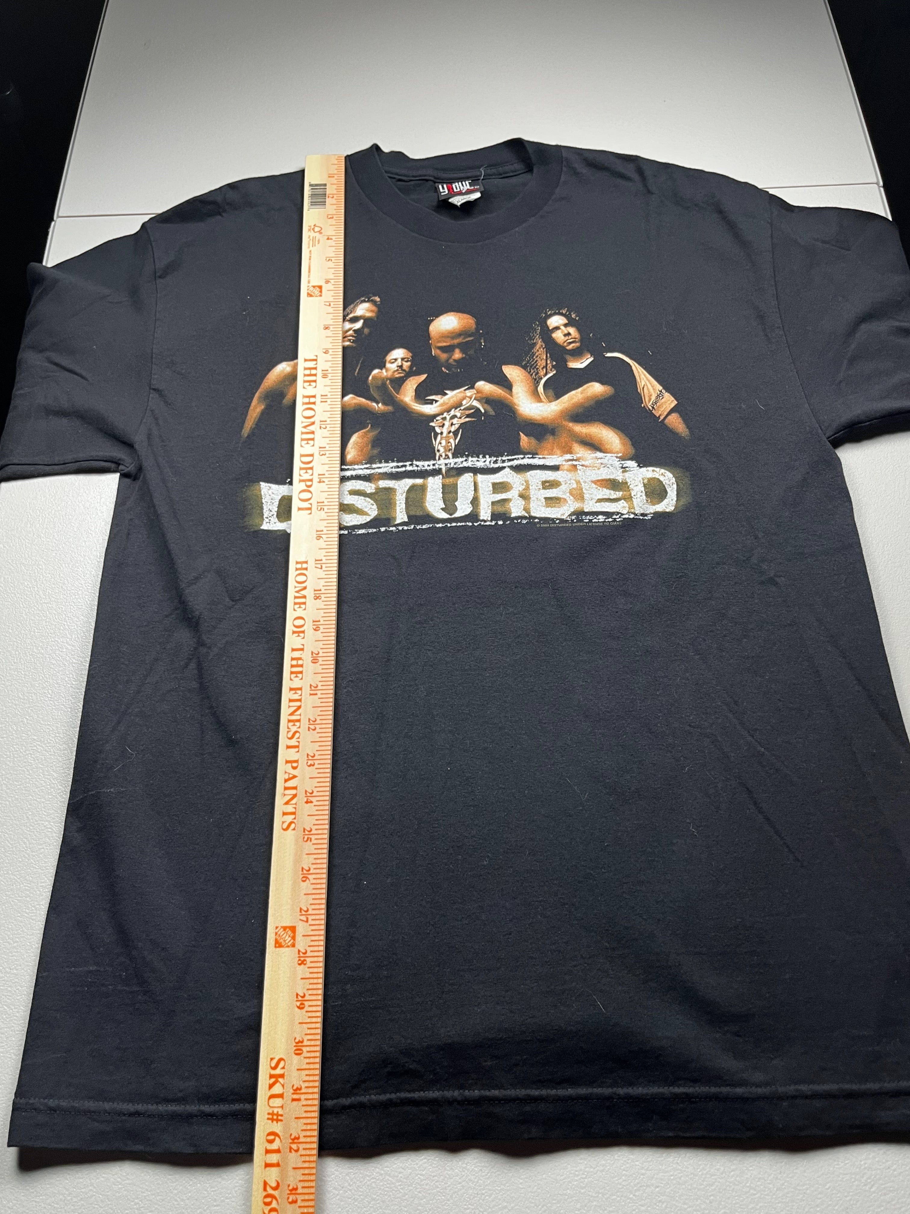 Vintage Disturbed The Sickness Era Band Graphic T-Shirt
